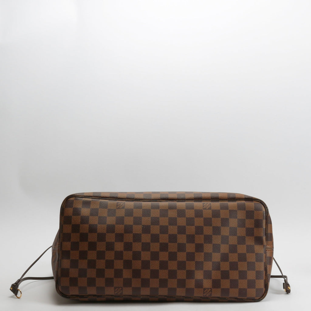 LOUIS VUITTON Neverfull GM Damier Ebene w/Pouch