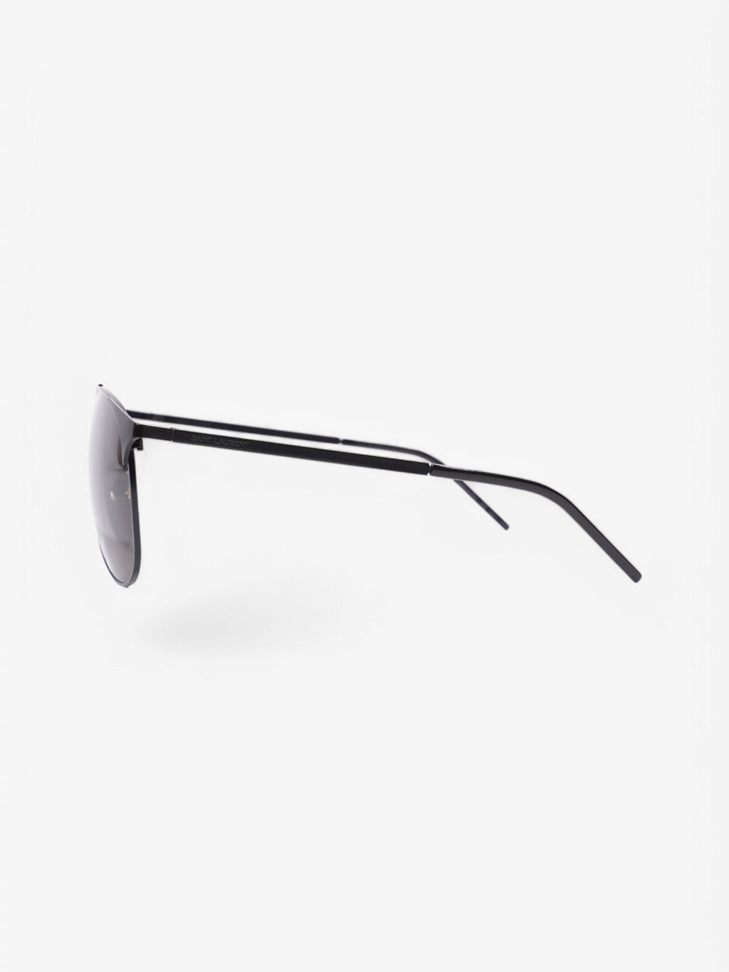 Saint Laurent Classic Aviator Sunglasses Black Acetate 145mm