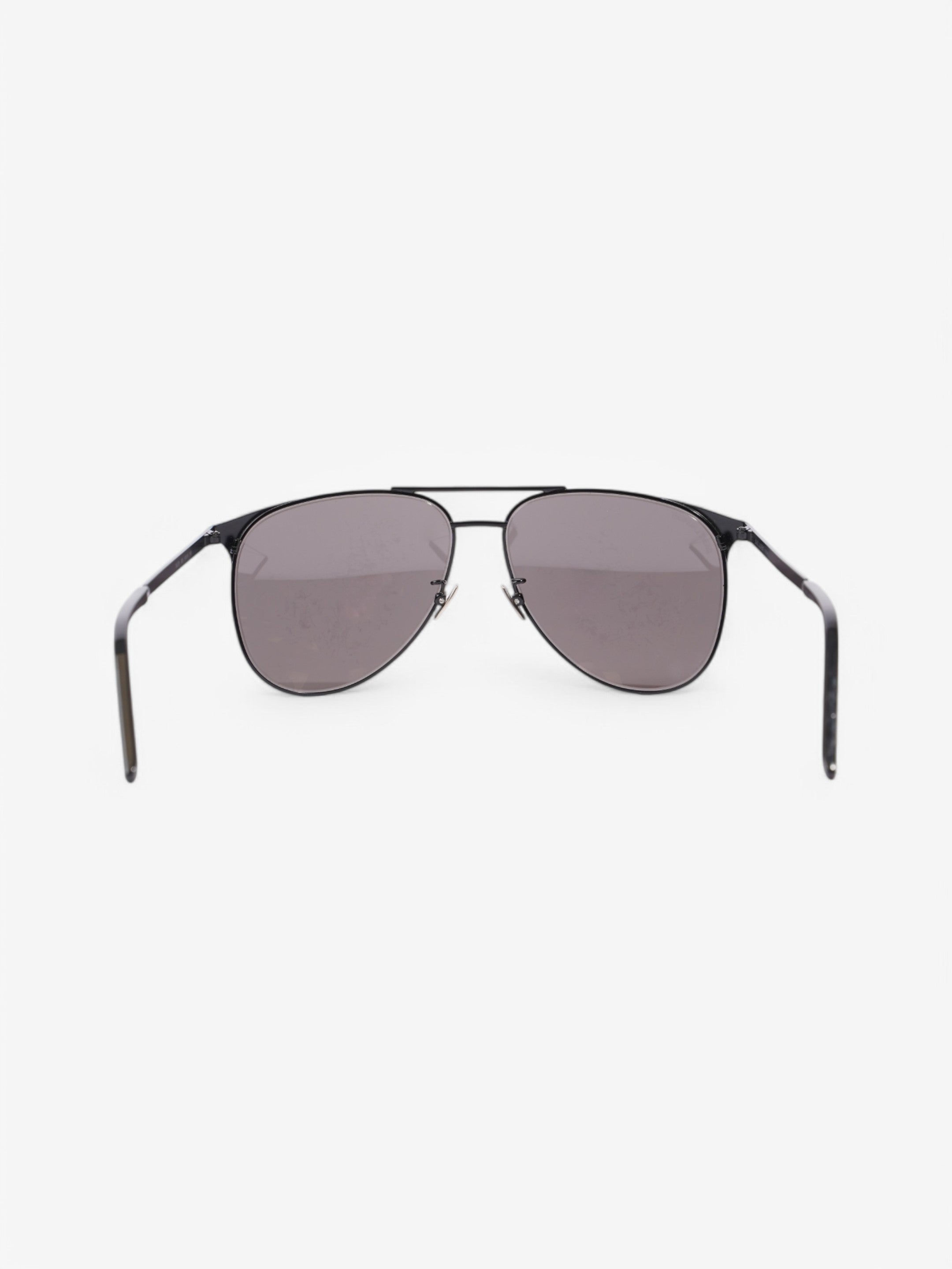 Saint Laurent Classic Aviator Sunglasses Black Acetate 145mm
