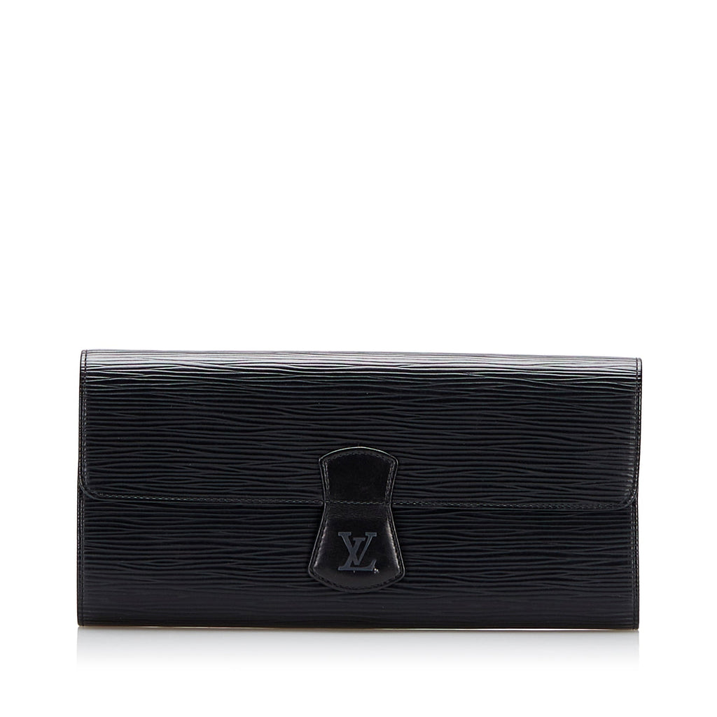 Louis Vuitton Rouleau Bijoux Jewelry Roll Black Epi