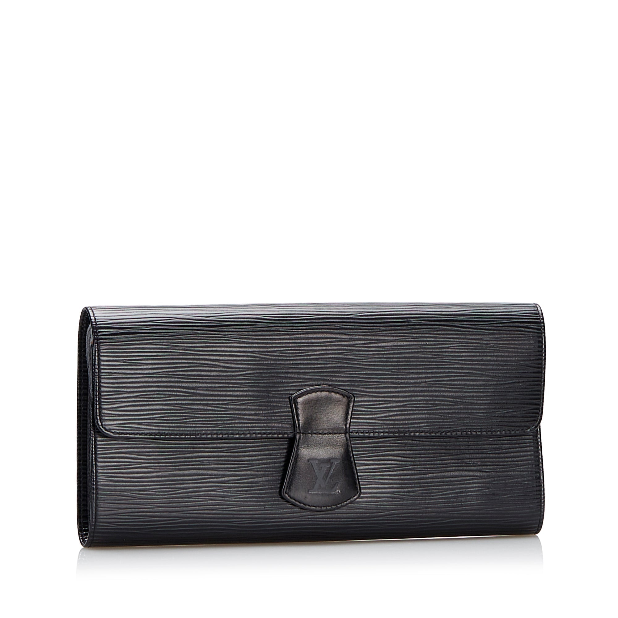 Louis Vuitton Rouleau Bijoux Jewelry Roll Black Epi