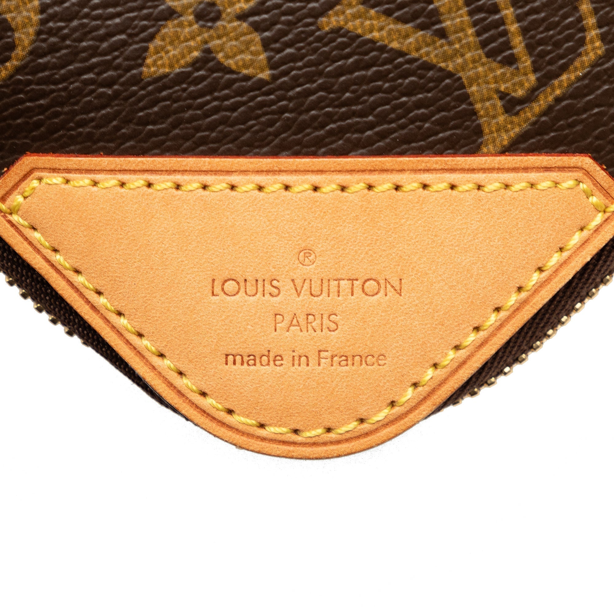Brown Louis Vuitton Monogram Etui 5 Cravat Tie Case