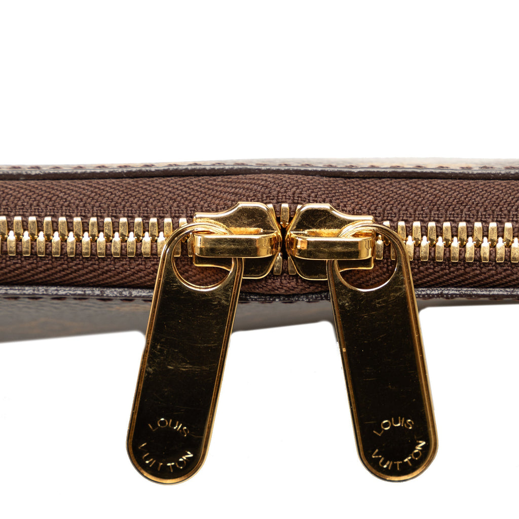 Brown Louis Vuitton Monogram Etui 5 Cravat Tie Case