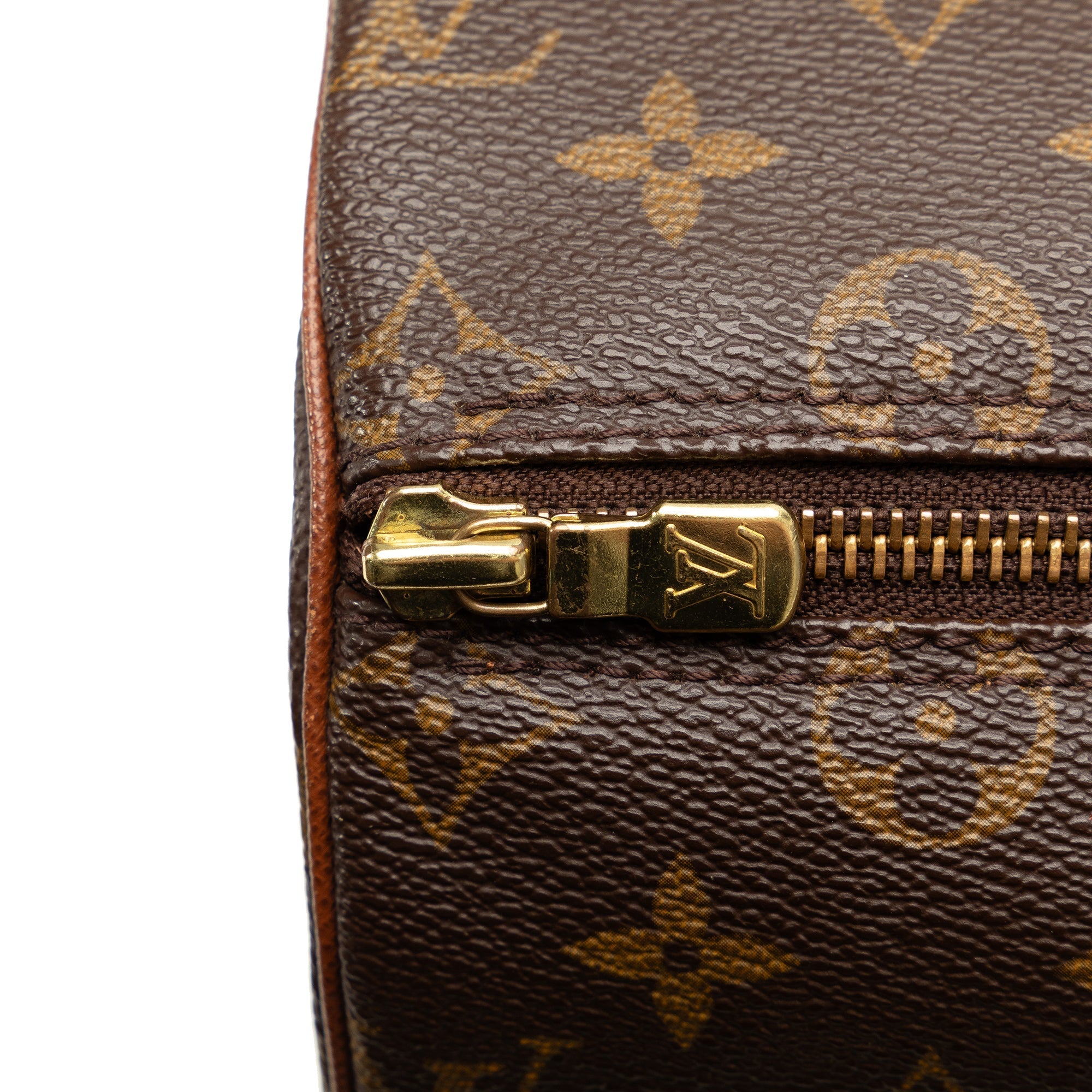 Brown Louis Vuitton Monogram Papillon 26 Handbag