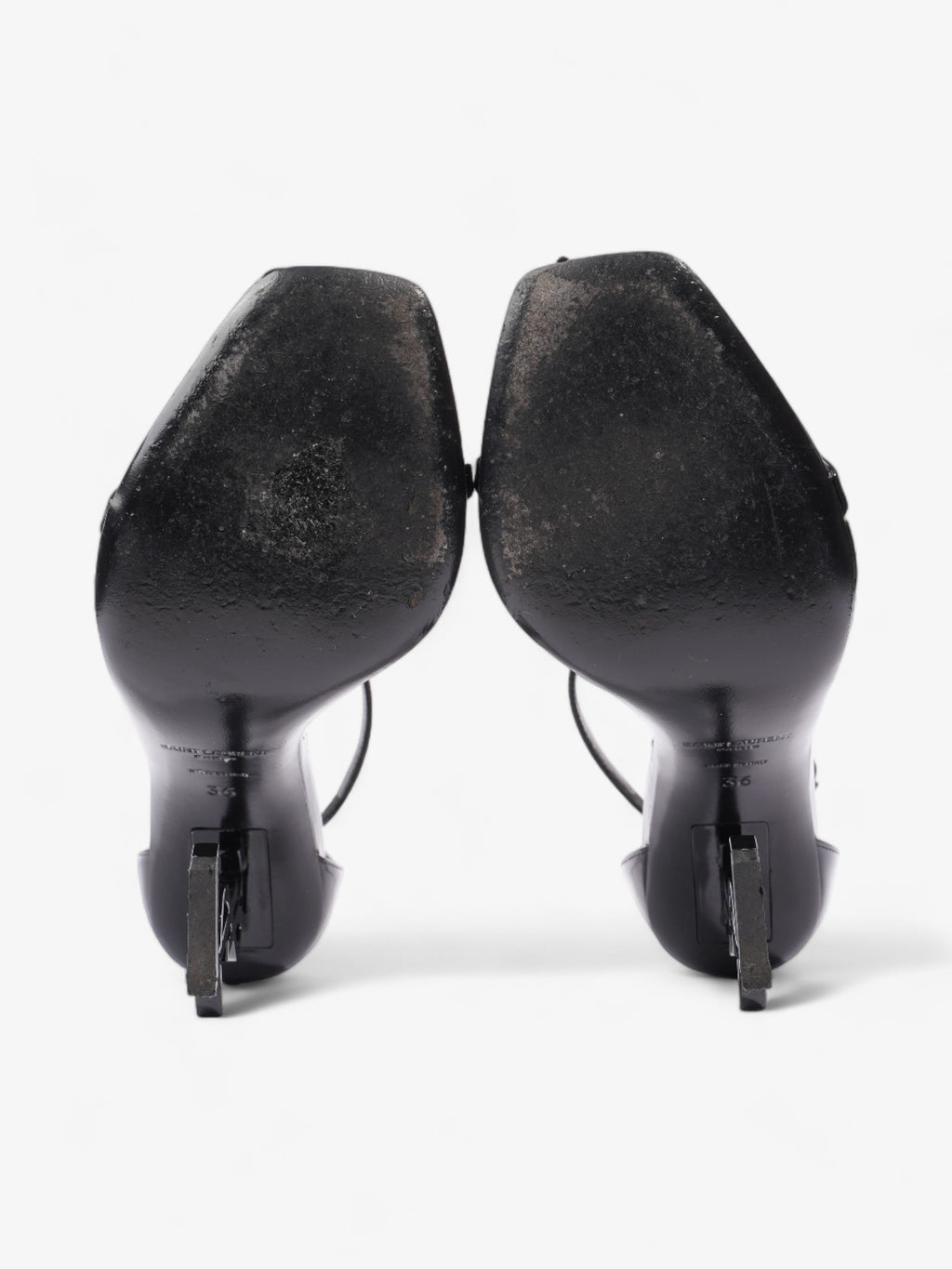 Saint Laurent Opyum 110mm Black Patent Leather EU 36 UK 3