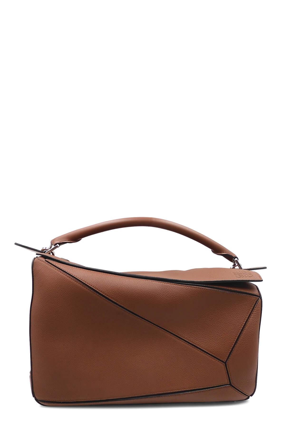 Large Puzzle Bag Cognac