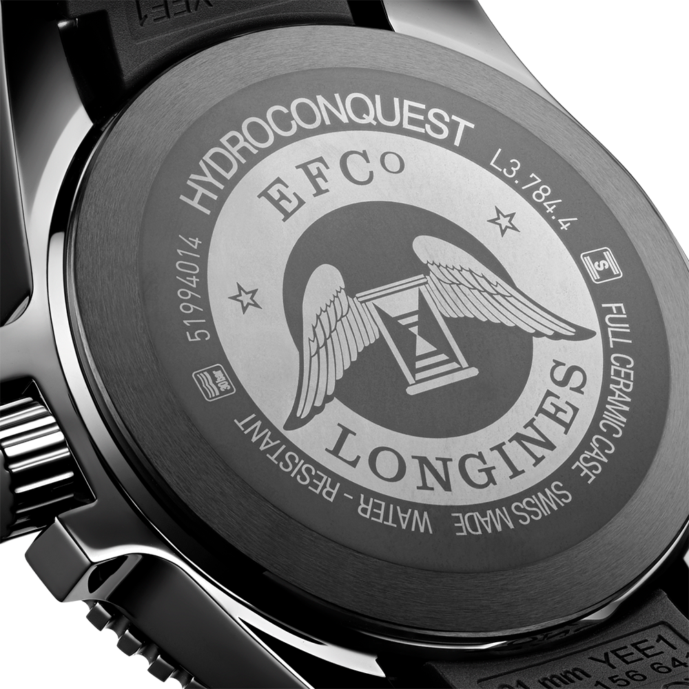 Longines HydroConquest Full Ceramic L3.784.4.56.9