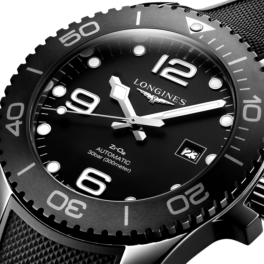 Longines HydroConquest Full Ceramic L3.784.4.56.9