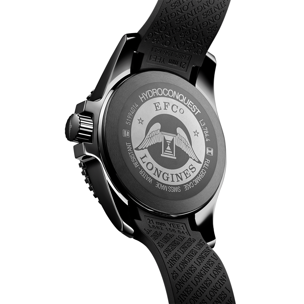 Longines HydroConquest Full Ceramic L3.784.4.56.9