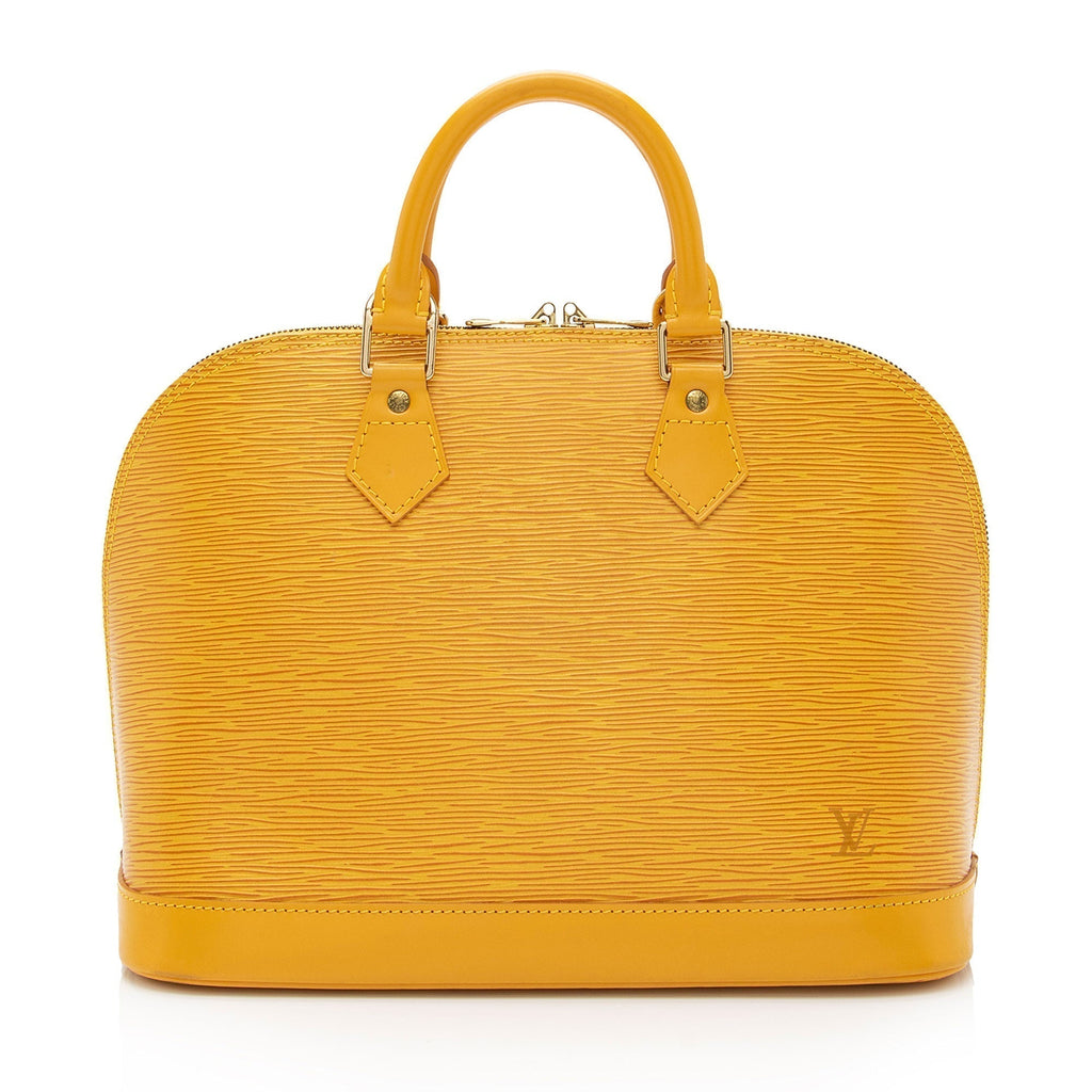 Louis Vuitton Vintage Epi Leather Alma PM Satchel