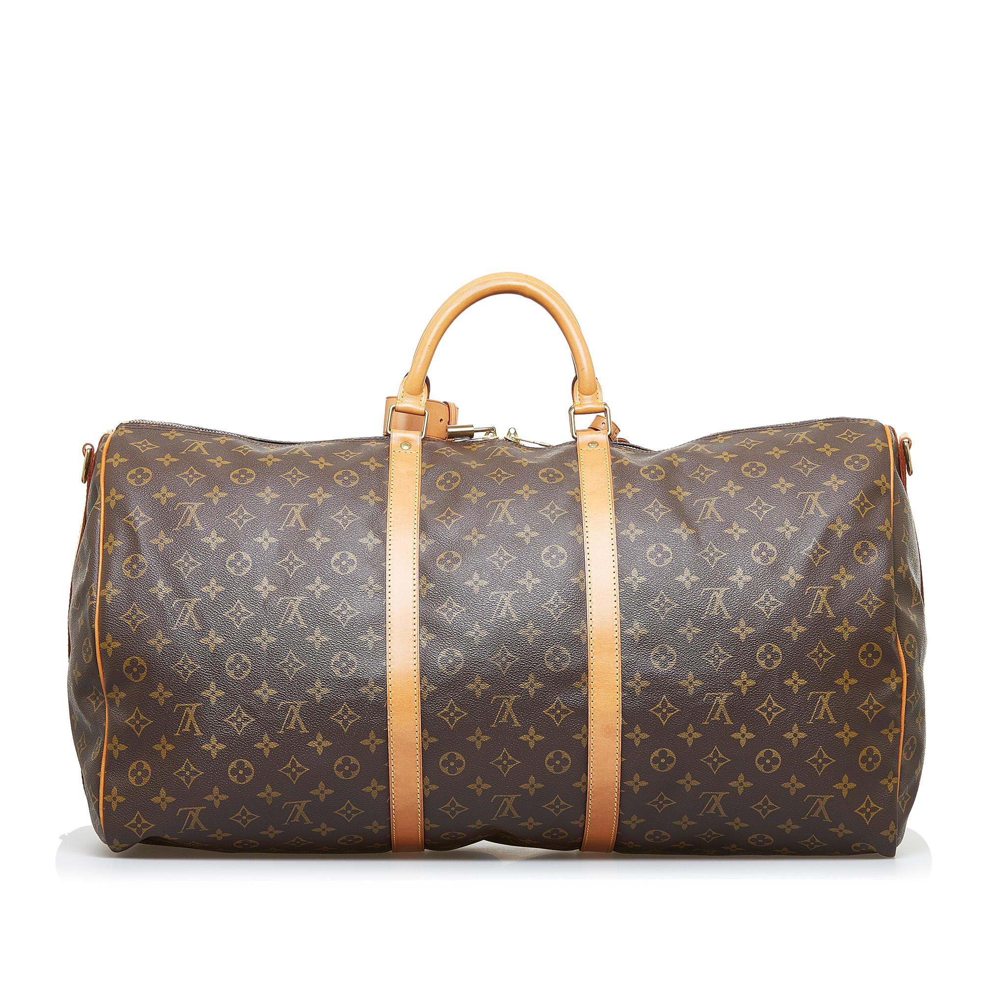 Louis Vuitton Monogram Keepall Bandouliere 60