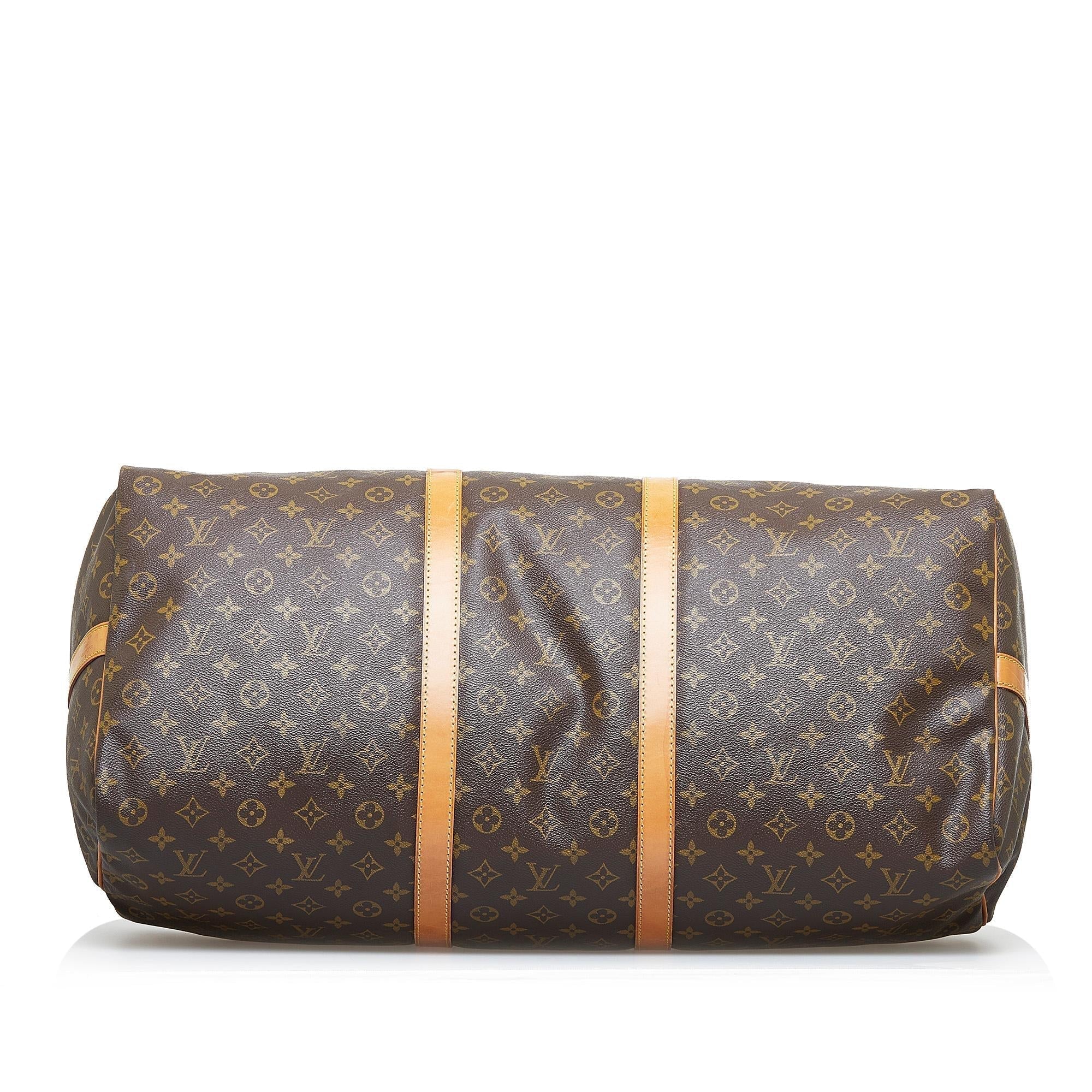 Louis Vuitton Monogram Keepall Bandouliere 60