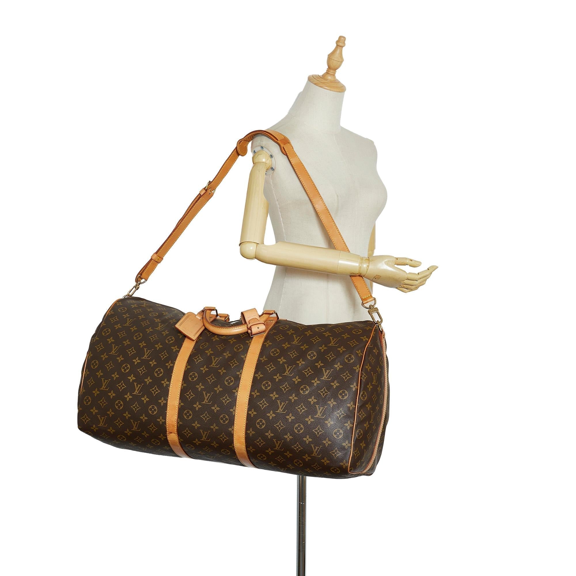 Louis Vuitton Monogram Keepall Bandouliere 60