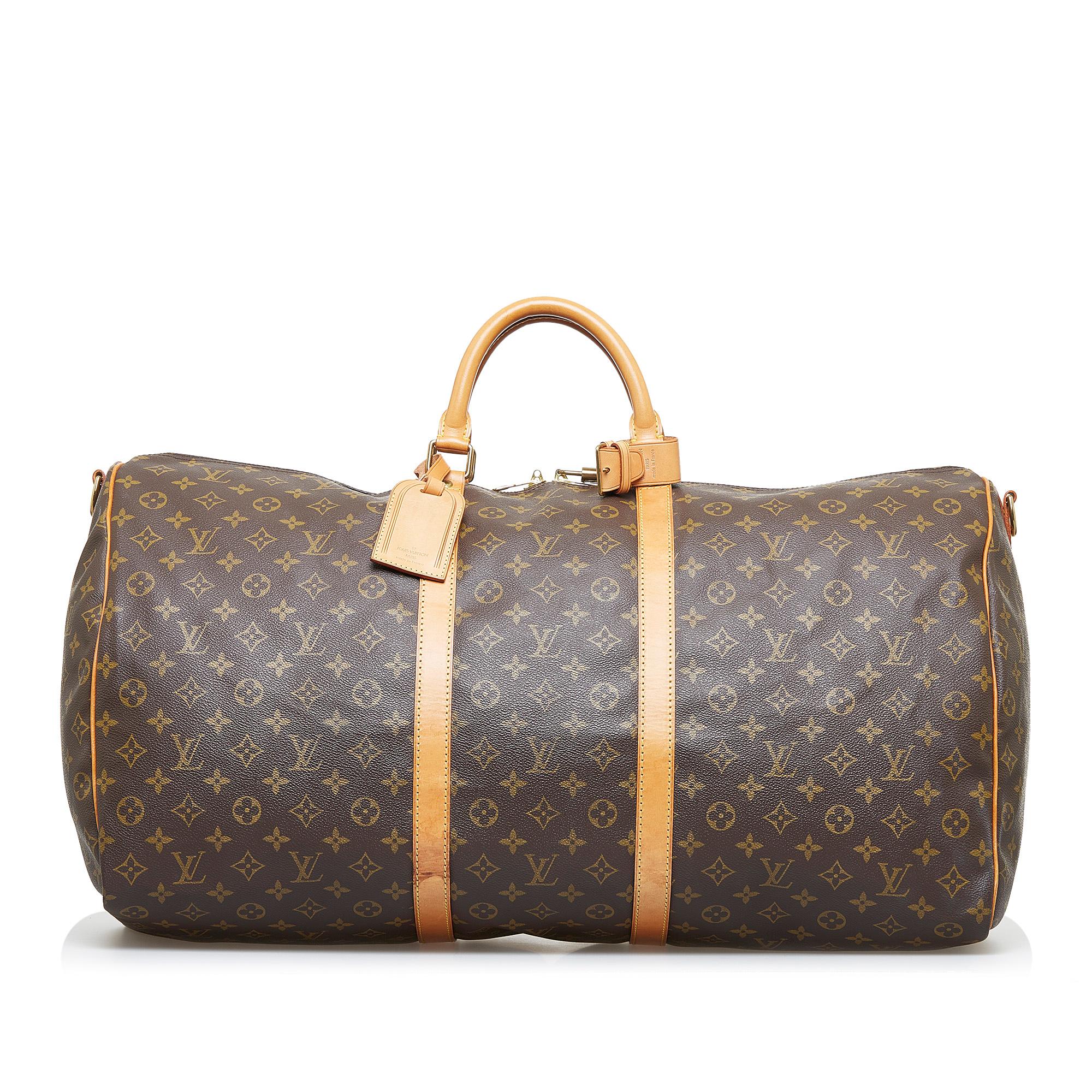 Louis Vuitton Monogram Keepall Bandouliere 60
