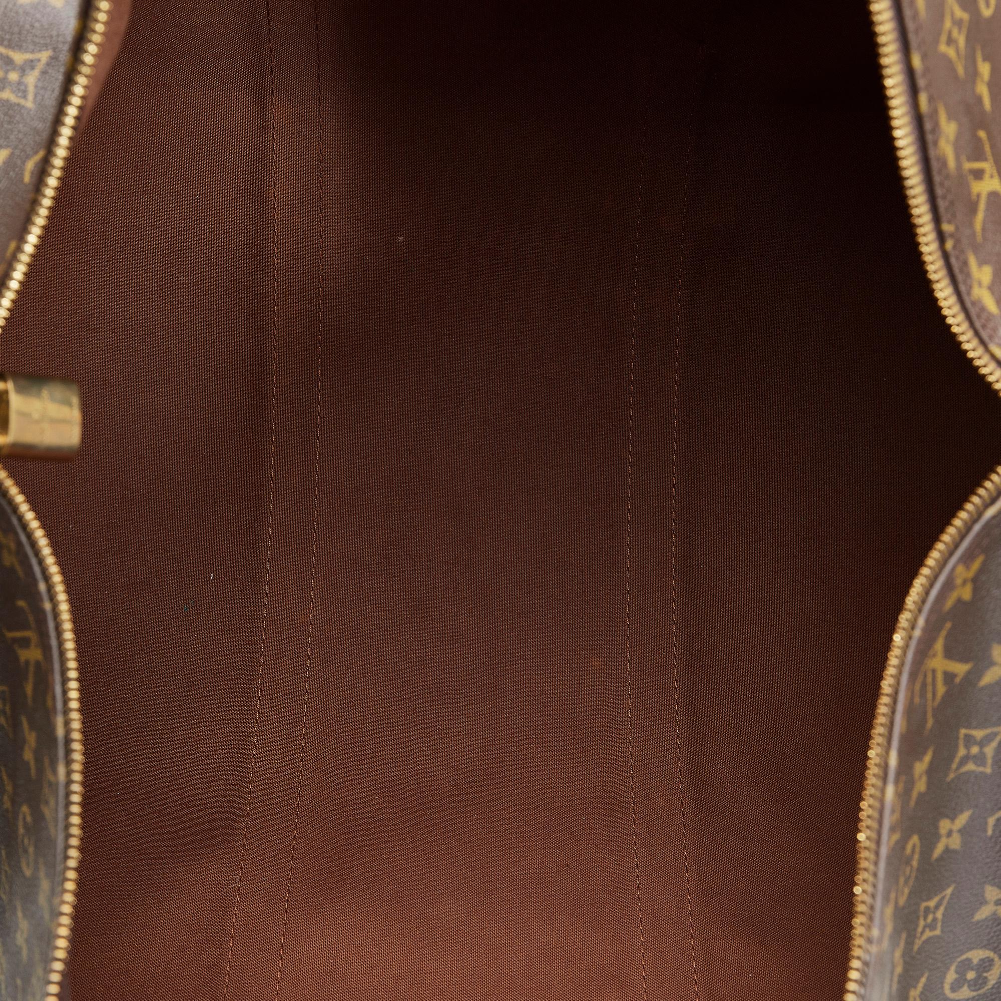 Louis Vuitton Monogram Keepall Bandouliere 60