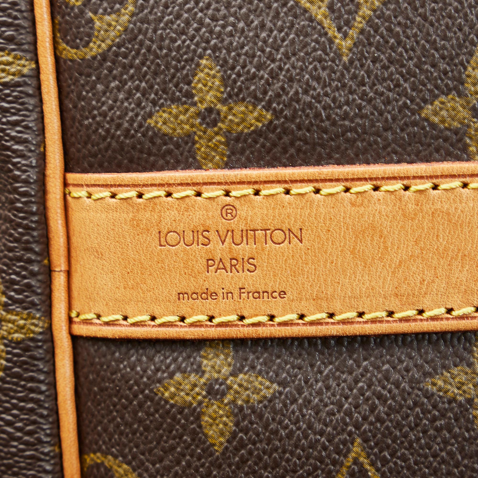 Louis Vuitton Monogram Keepall Bandouliere 60
