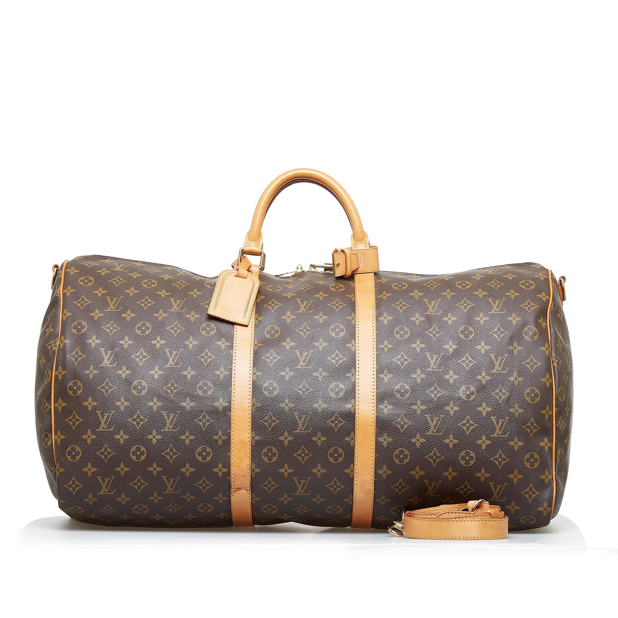 Louis Vuitton Monogram Keepall Bandouliere 60