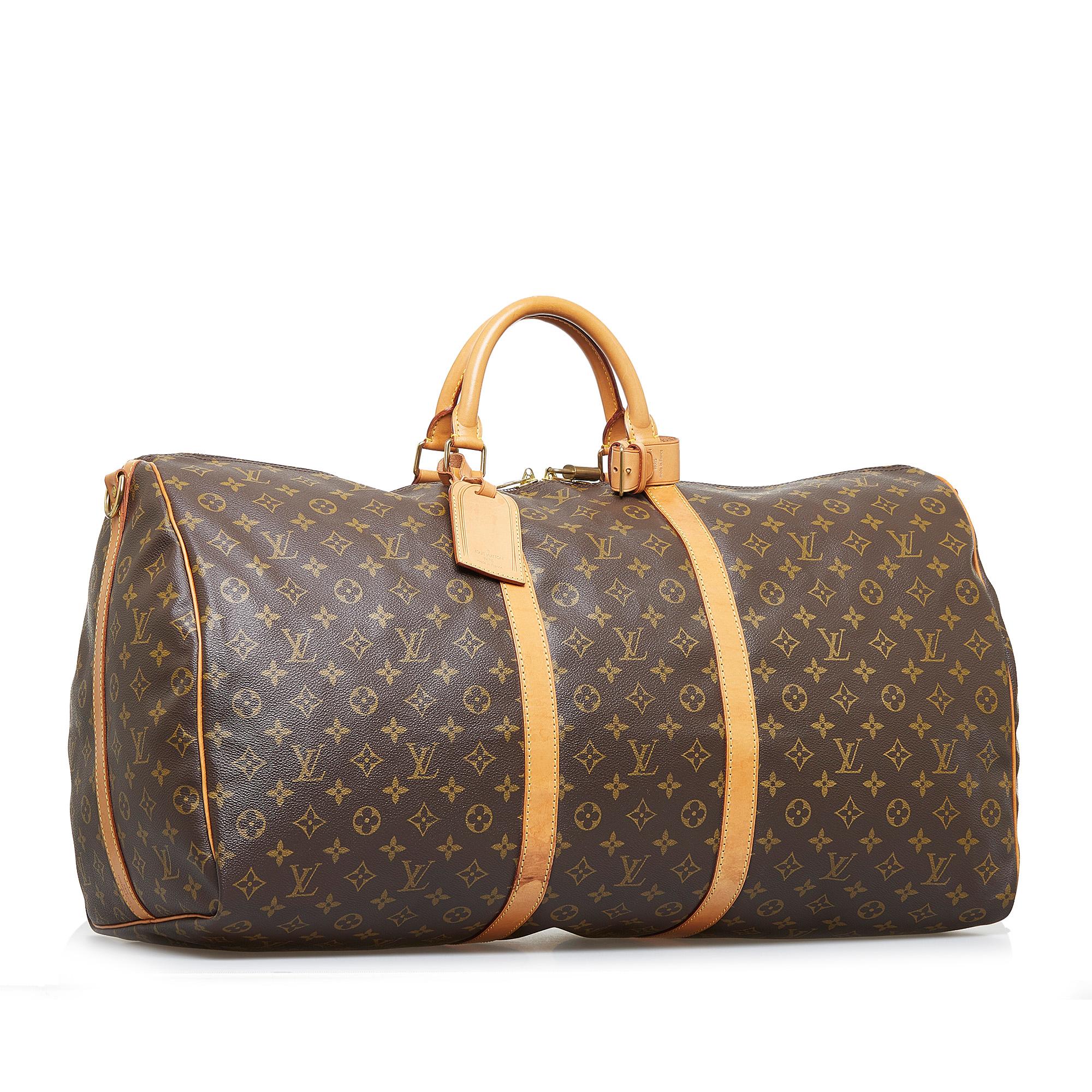 Louis Vuitton Monogram Keepall Bandouliere 60