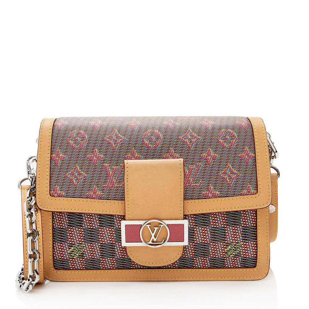 Louis Vuitton Monogram Leather Dauphine Pop MM Shoulder Bag