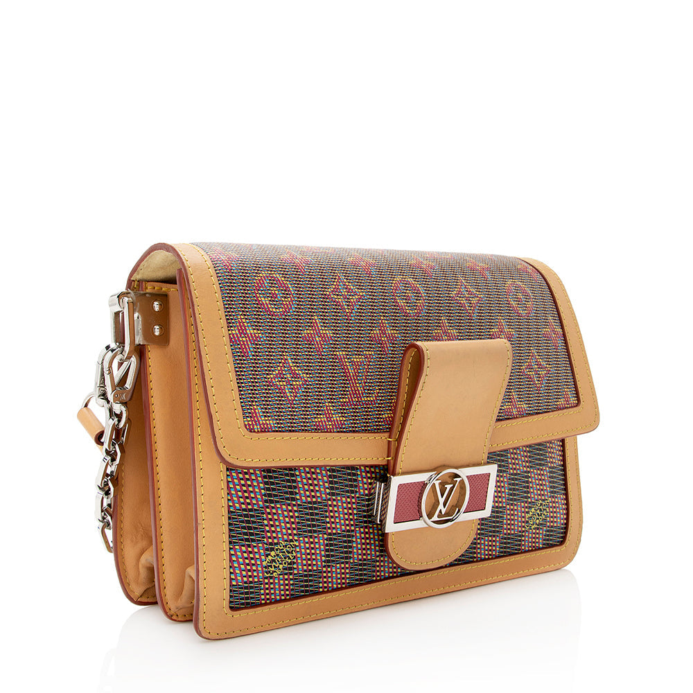 Louis Vuitton Monogram Leather Dauphine Pop MM Shoulder Bag