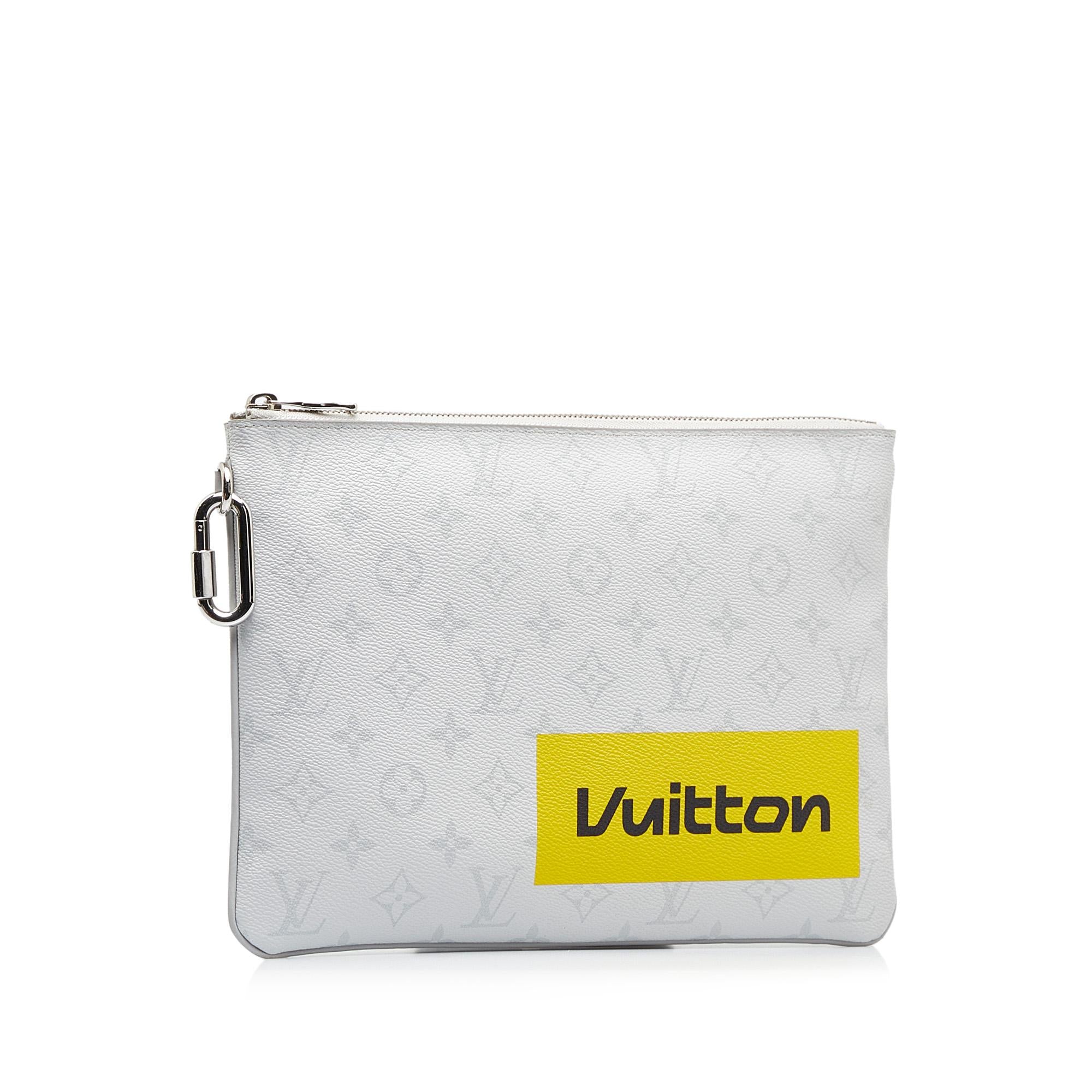 Louis Vuitton Monogram Logo Story Pochette GM