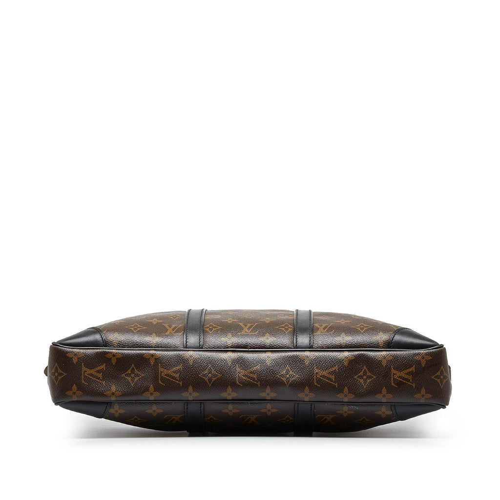 Louis Vuitton Monogram Macassar Porte-Documents Voyage GM