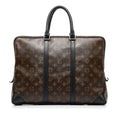 Louis Vuitton Monogram Macassar Porte-Documents Voyage GM