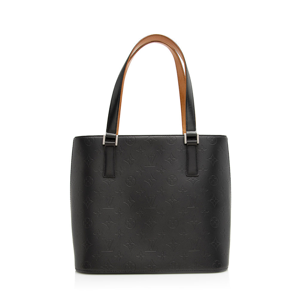 Louis Vuitton Monogram Mat Stockton Tote (SHF-21326)