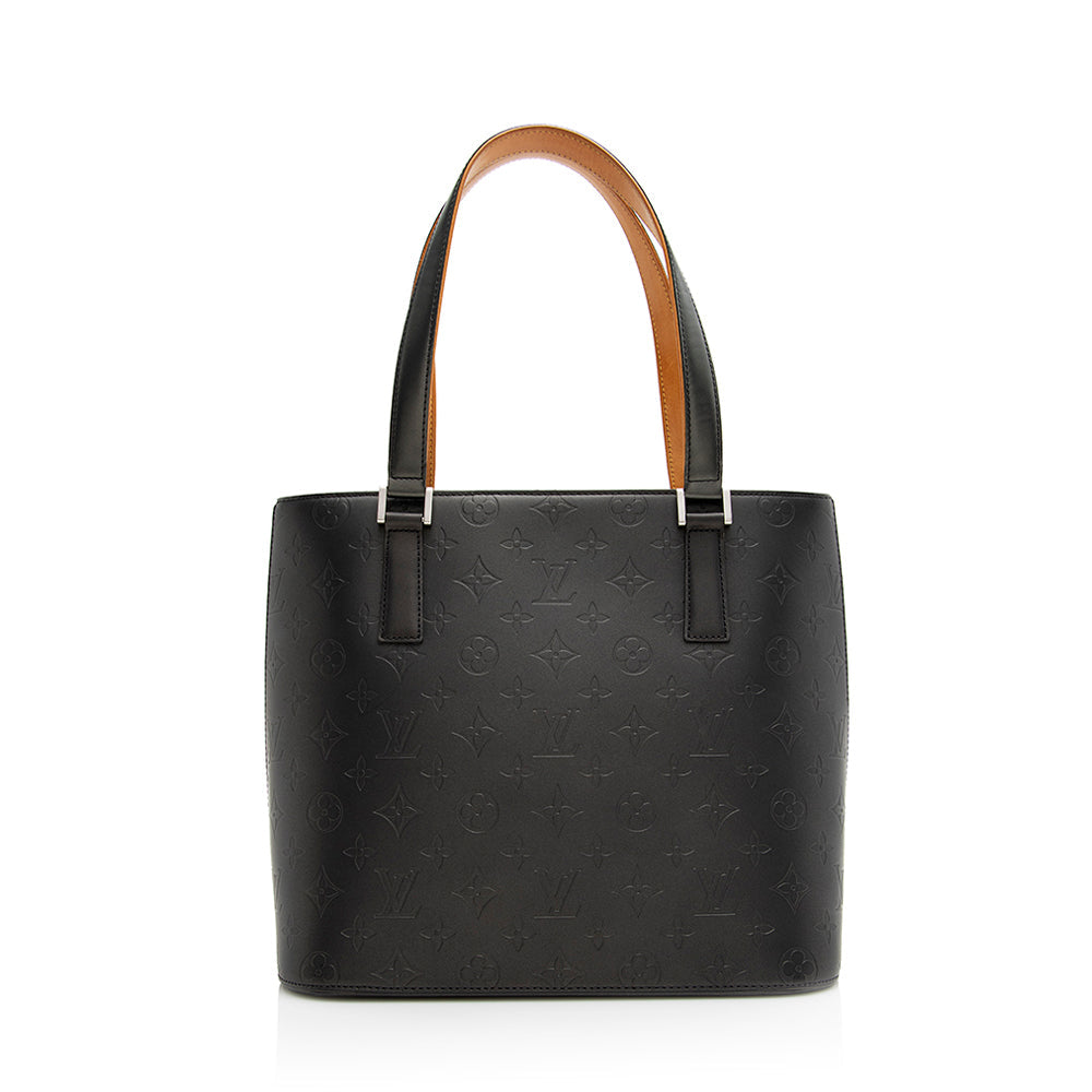 Louis Vuitton Monogram Mat Stockton Tote (SHF-21326)
