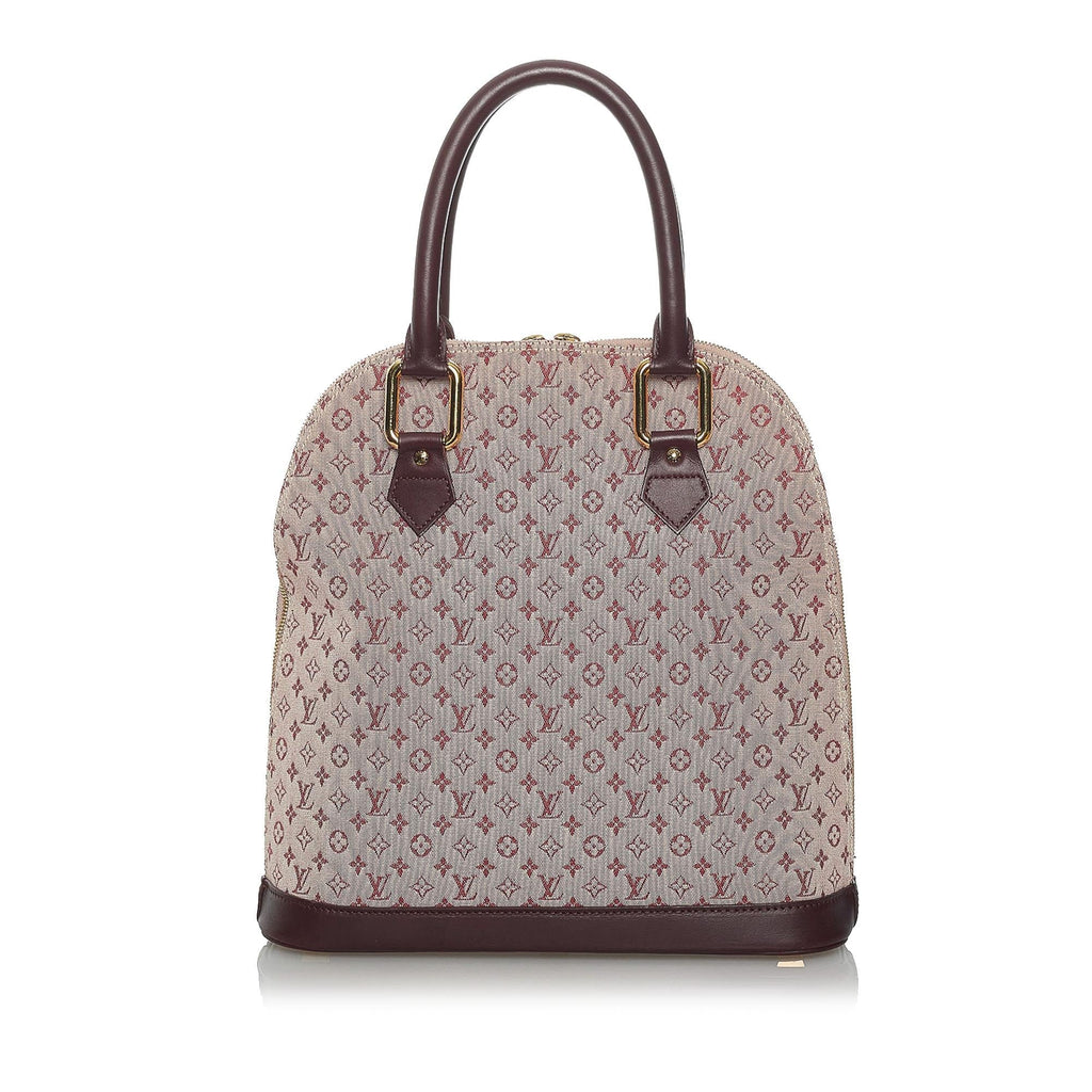 Louis Vuitton Monogram Mini Lin Alma Haut (SHG-33940)