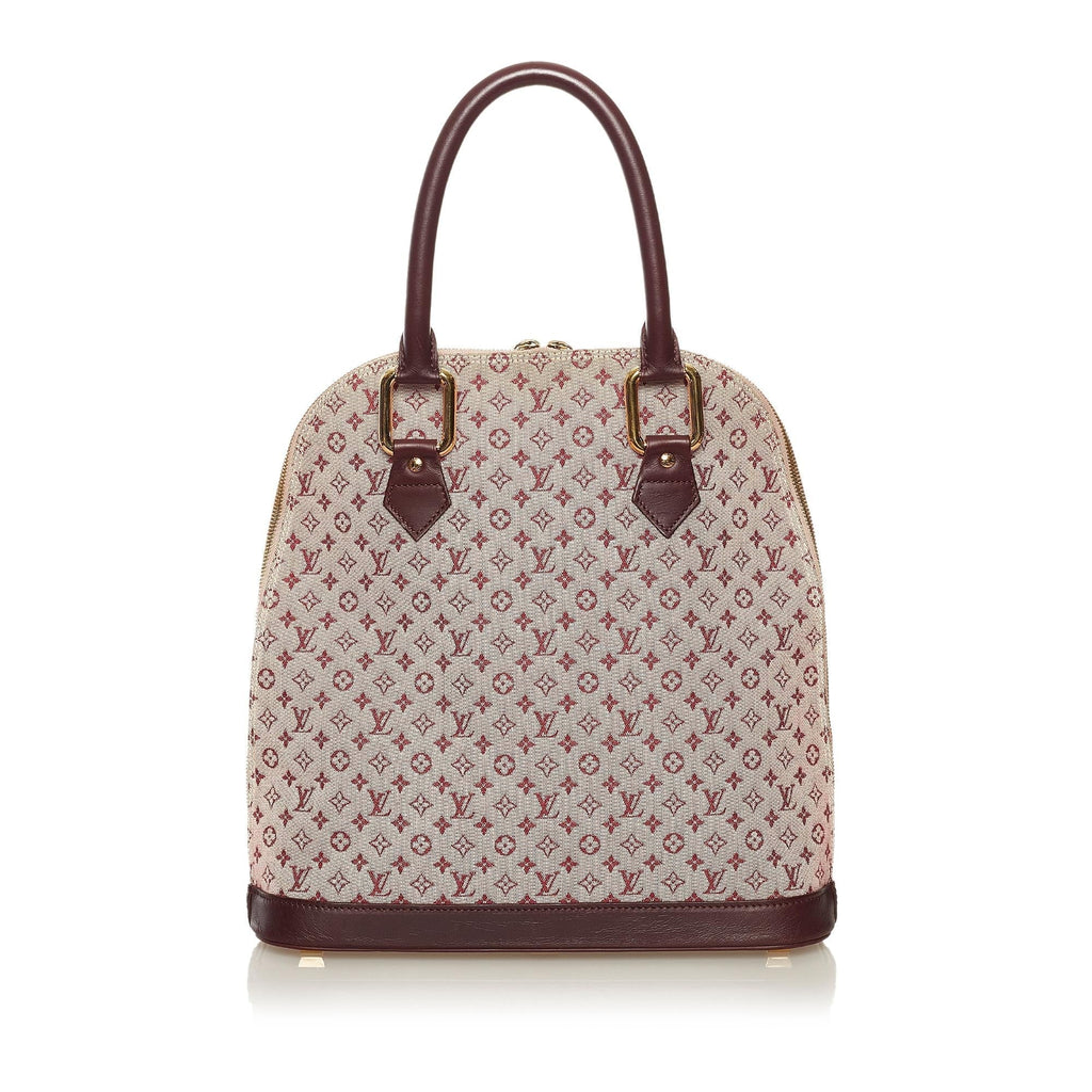 Louis Vuitton Monogram Mini Lin Alma Haut (SHG-34315)