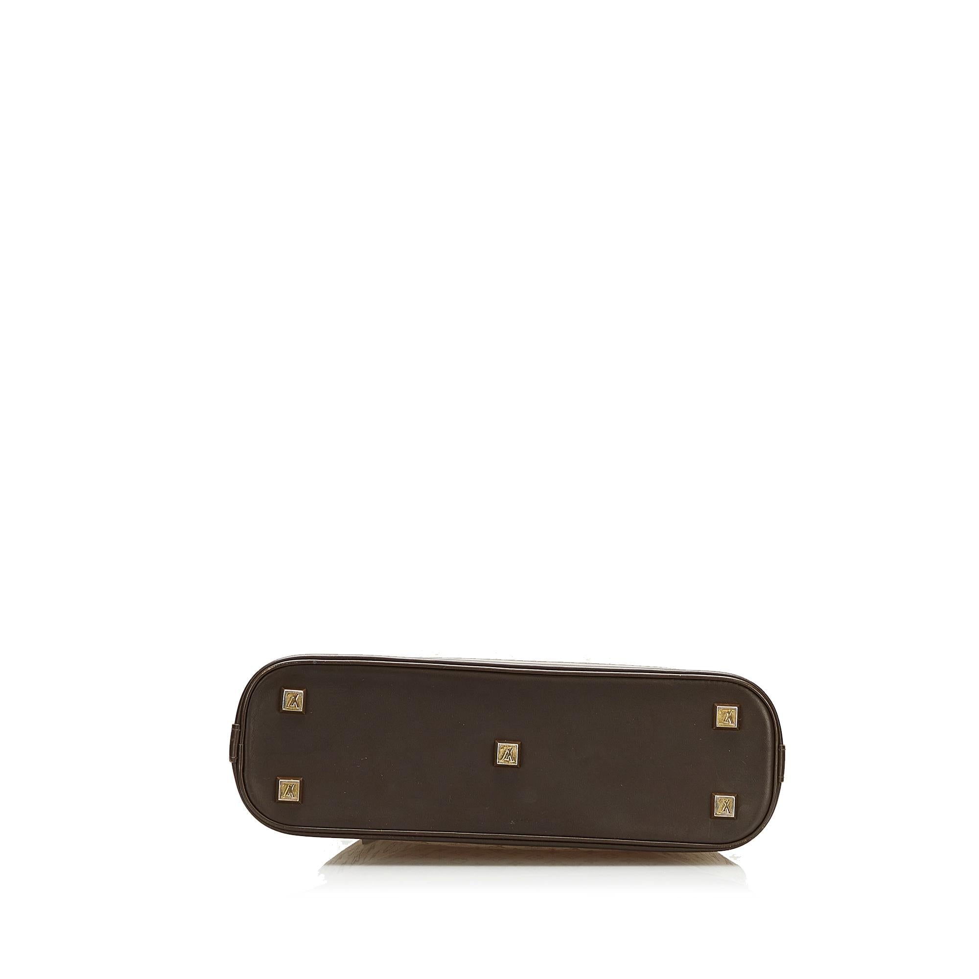 Louis Vuitton Monogram Mini Lin Alma Haut (SHG-35502)