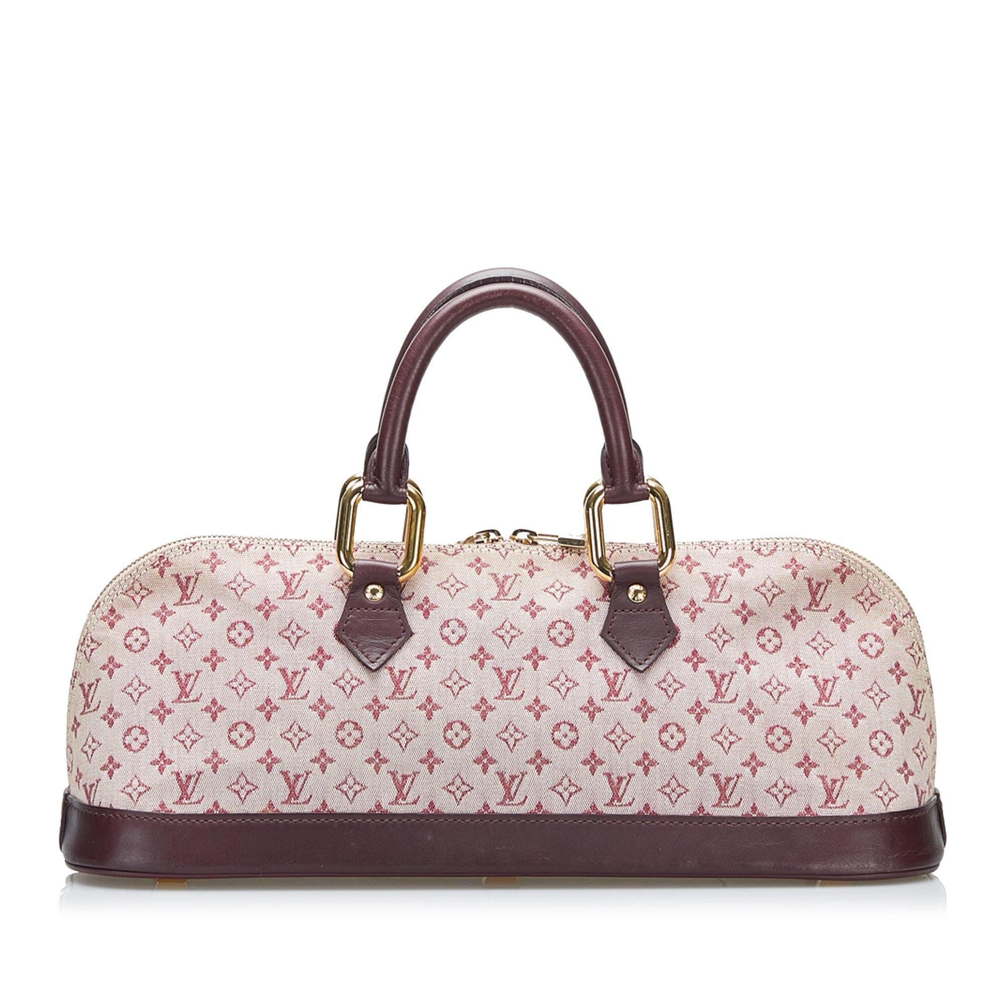 Louis Vuitton Monogram Mini Lin Alma Horizontal (SHG-37247)