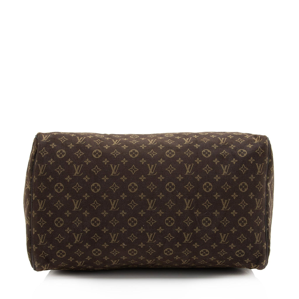 Louis Vuitton Monogram Mini Lin Speedy 30 Satchel (SHF-XD8FwF)