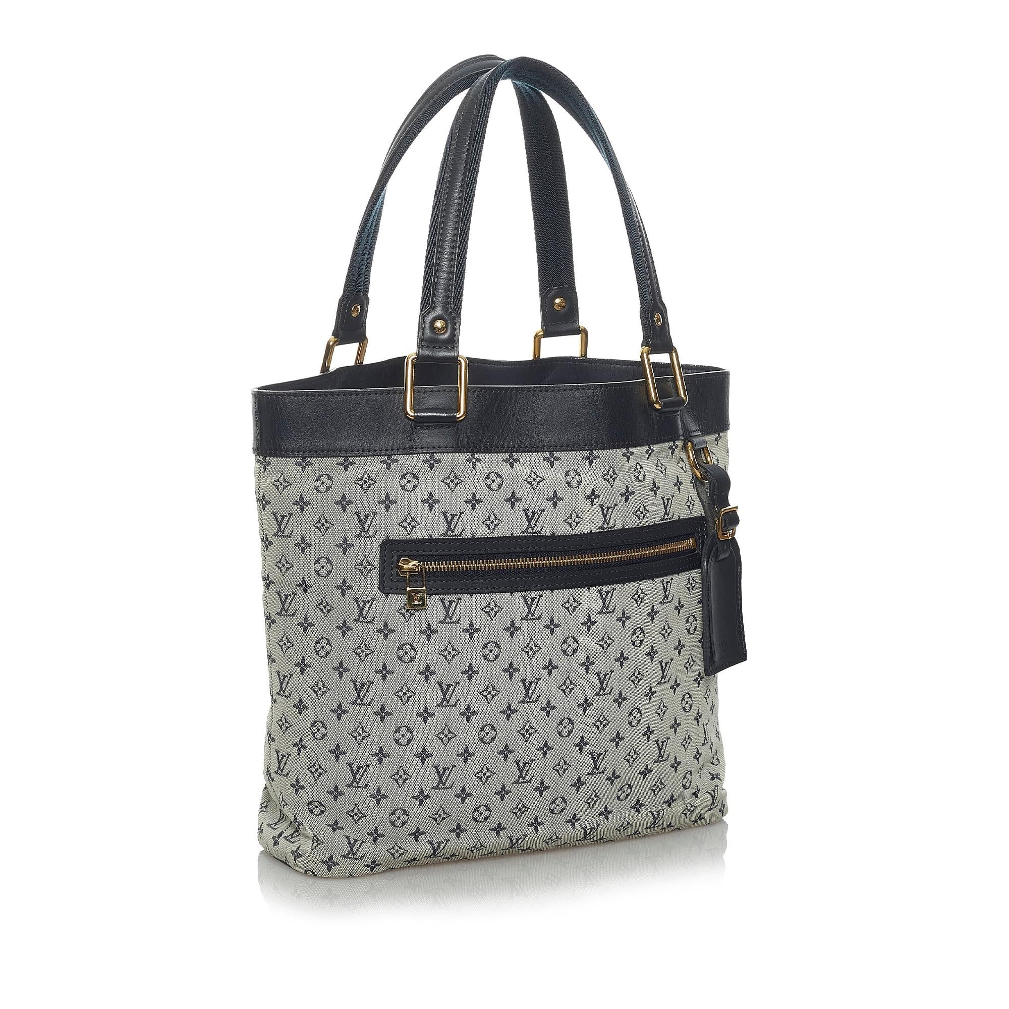 Louis Vuitton Monogram Mini Lin Lucille GM (SHG-33949)