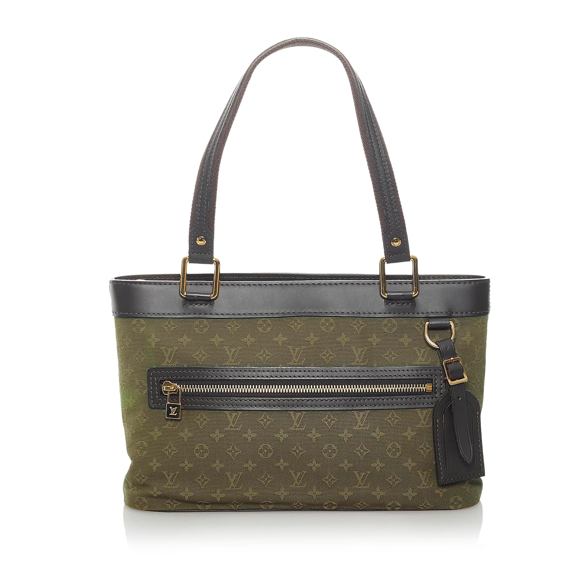 Louis Vuitton Monogram Mini Lin Lucille PM (SHG-33421)