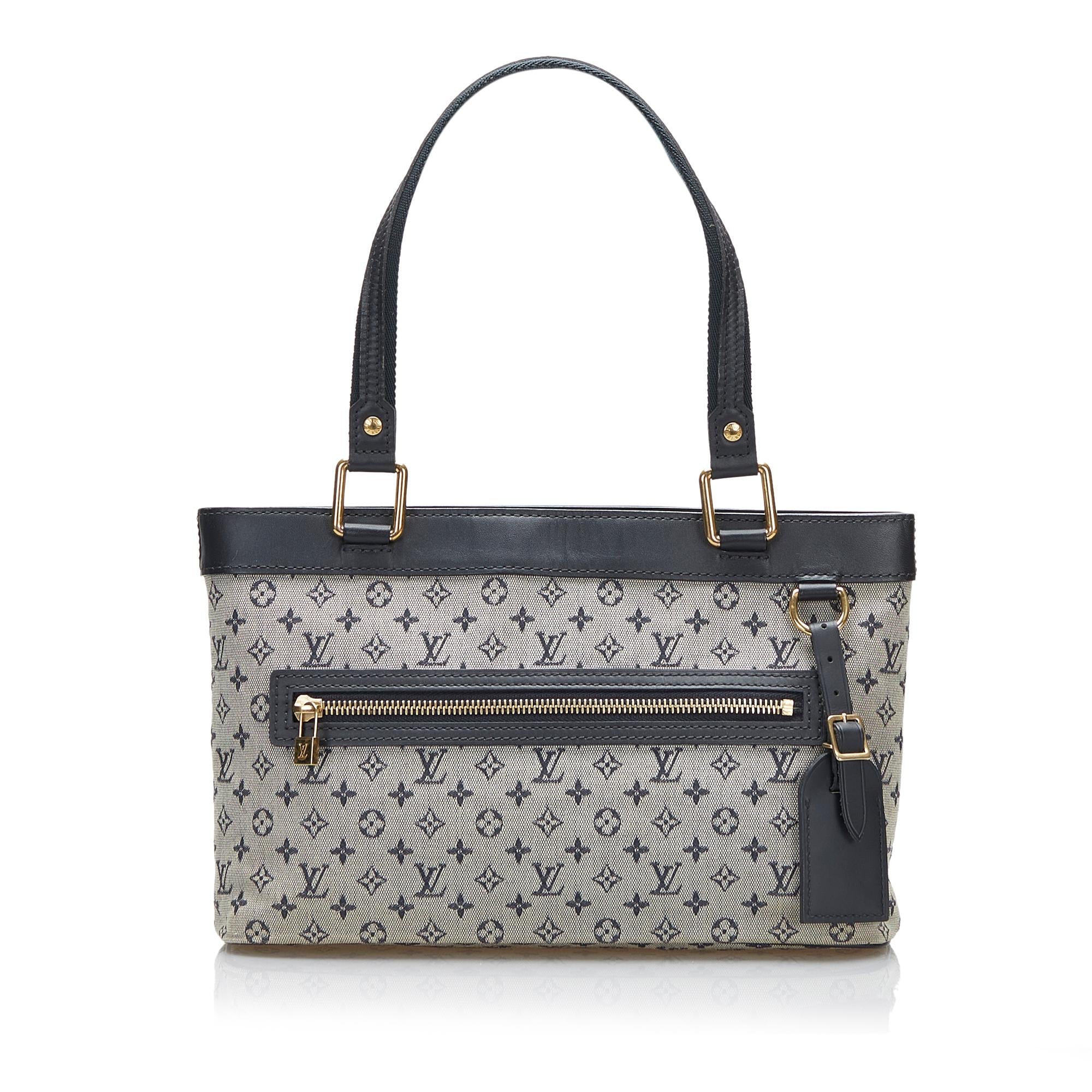 Louis Vuitton Monogram Mini Lin Lucille PM (SHG-IBhcAR)