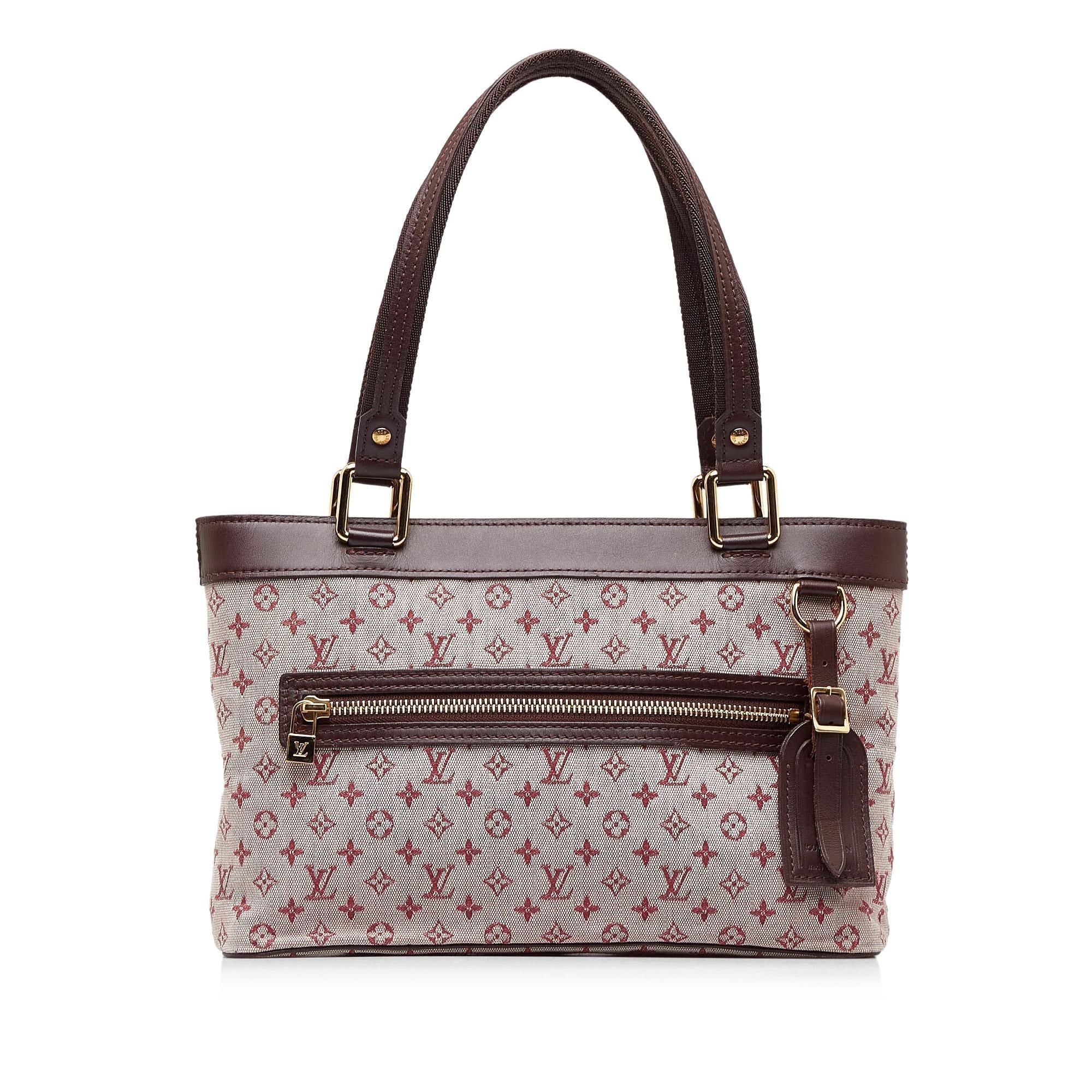 Louis Vuitton Monogram Mini Lin Lucille PM (SHG-WdYTm0)