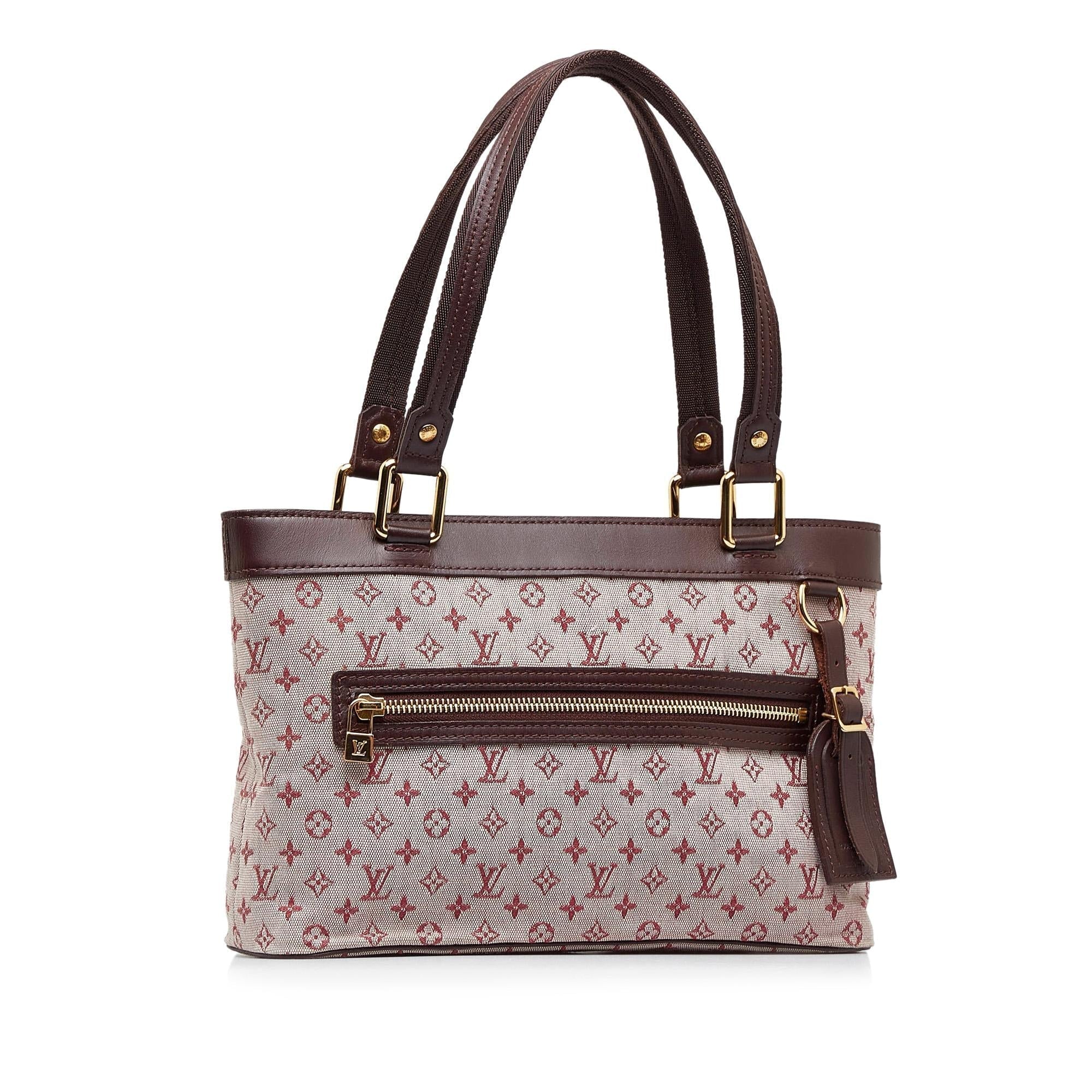 Louis Vuitton Monogram Mini Lin Lucille PM (SHG-WdYTm0)