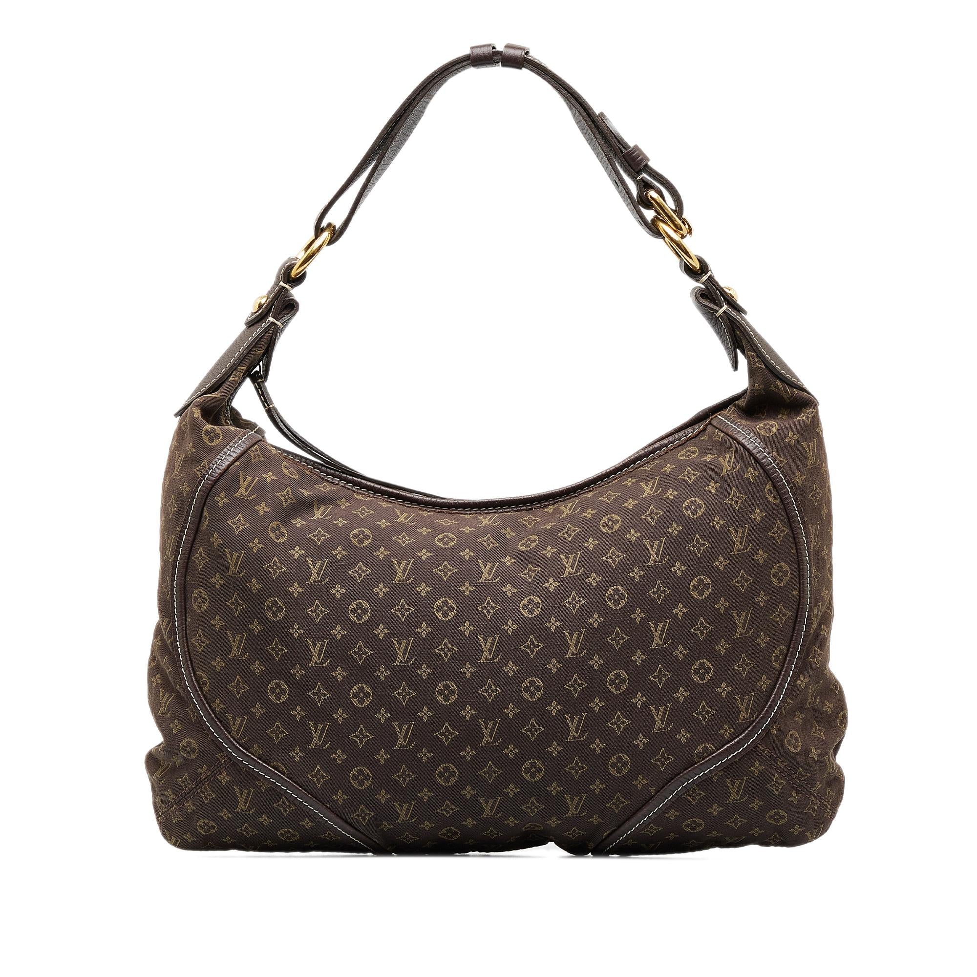 Louis Vuitton Monogram Mini Lin Manon MM (SHG-RThkpe)