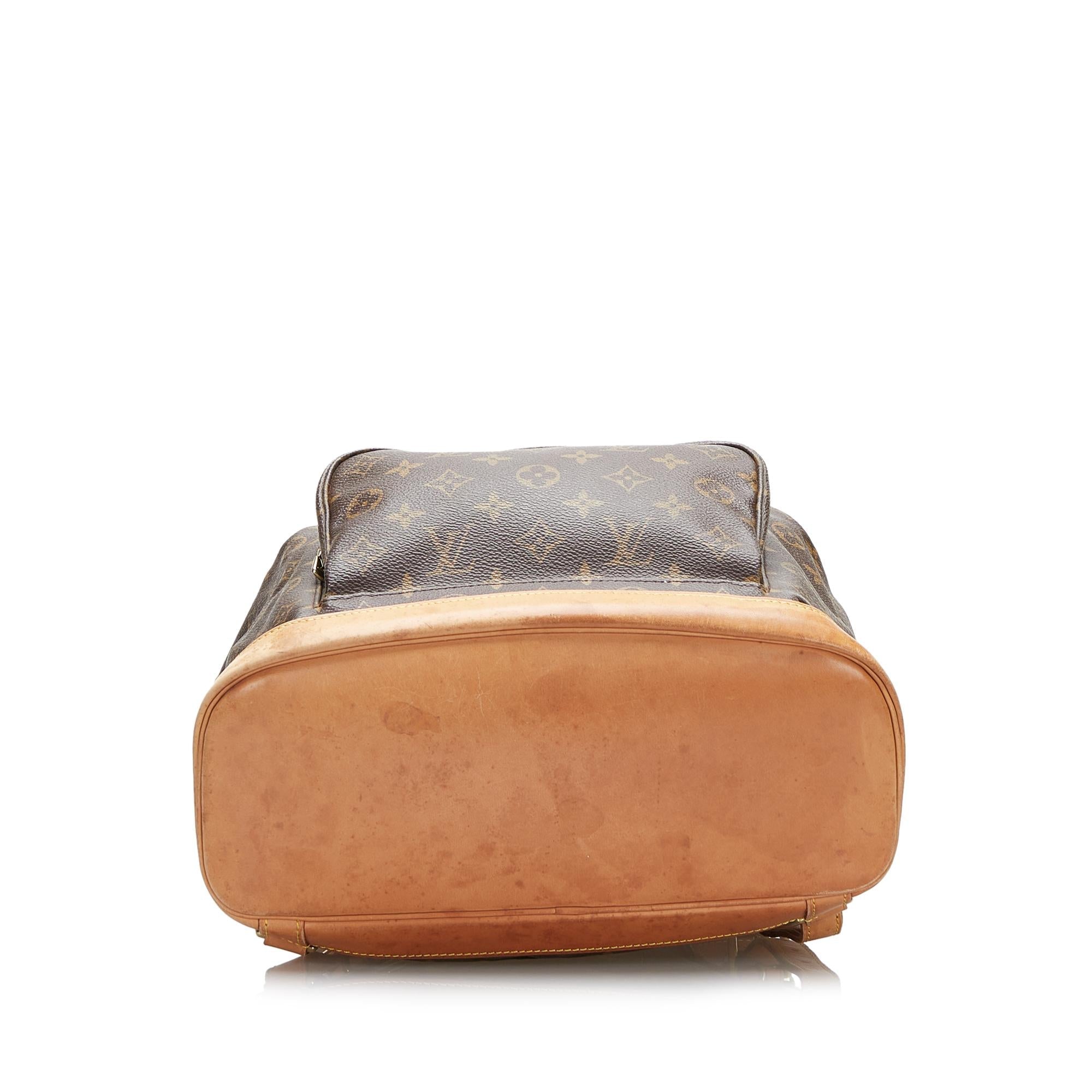 Louis Vuitton Monogram Montsouris GM (SHG-XE83LM)