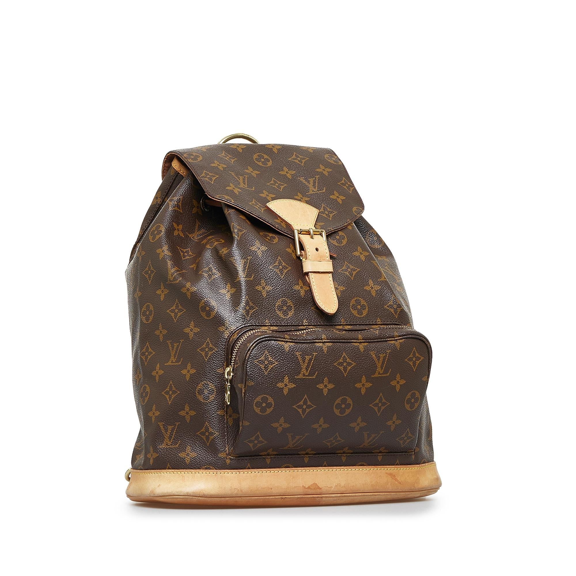 Louis Vuitton Monogram Montsouris GM (SHG-GfSeK8)