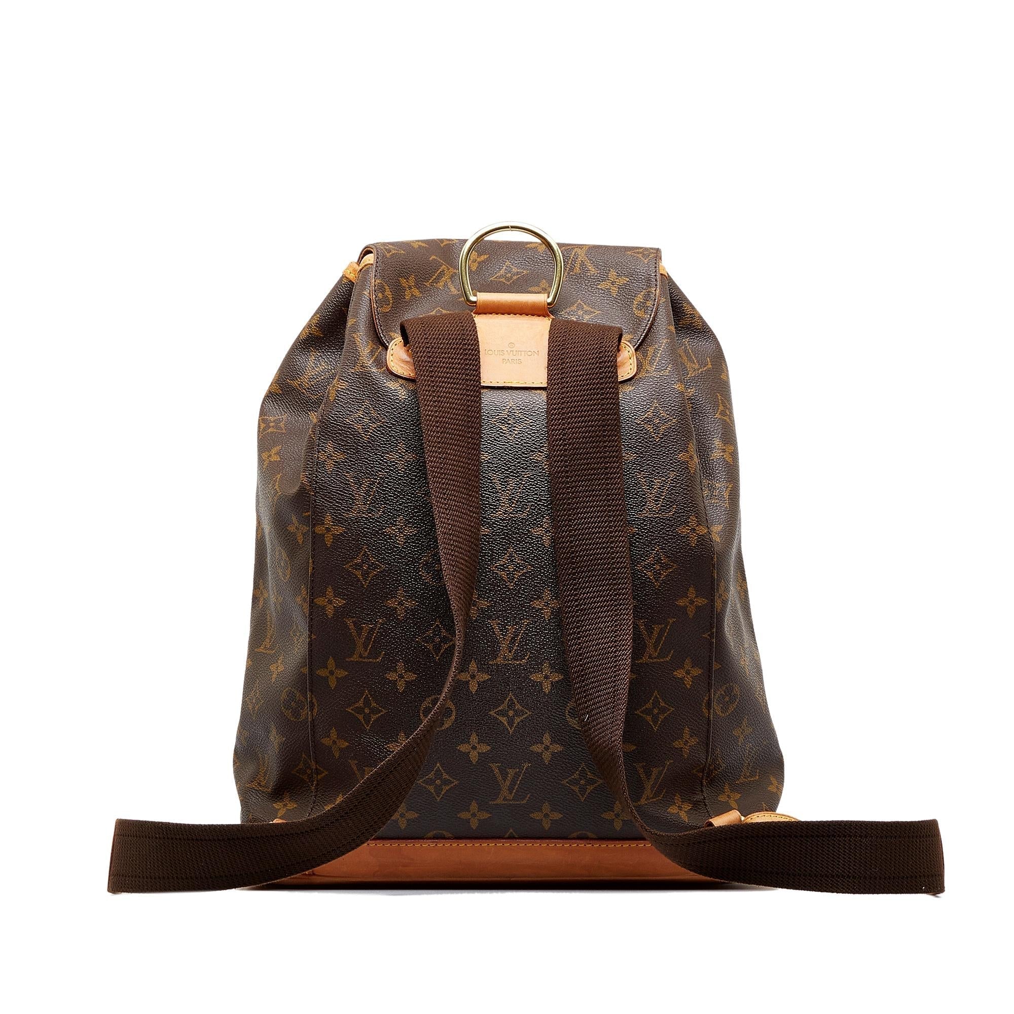 Louis Vuitton Monogram Montsouris GM (SHG-igyfgr)