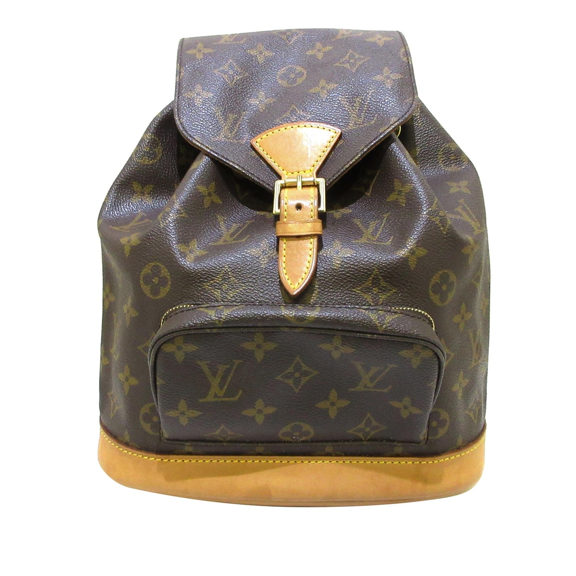 Louis Vuitton Monogram Montsouris MM (SHG-36240)