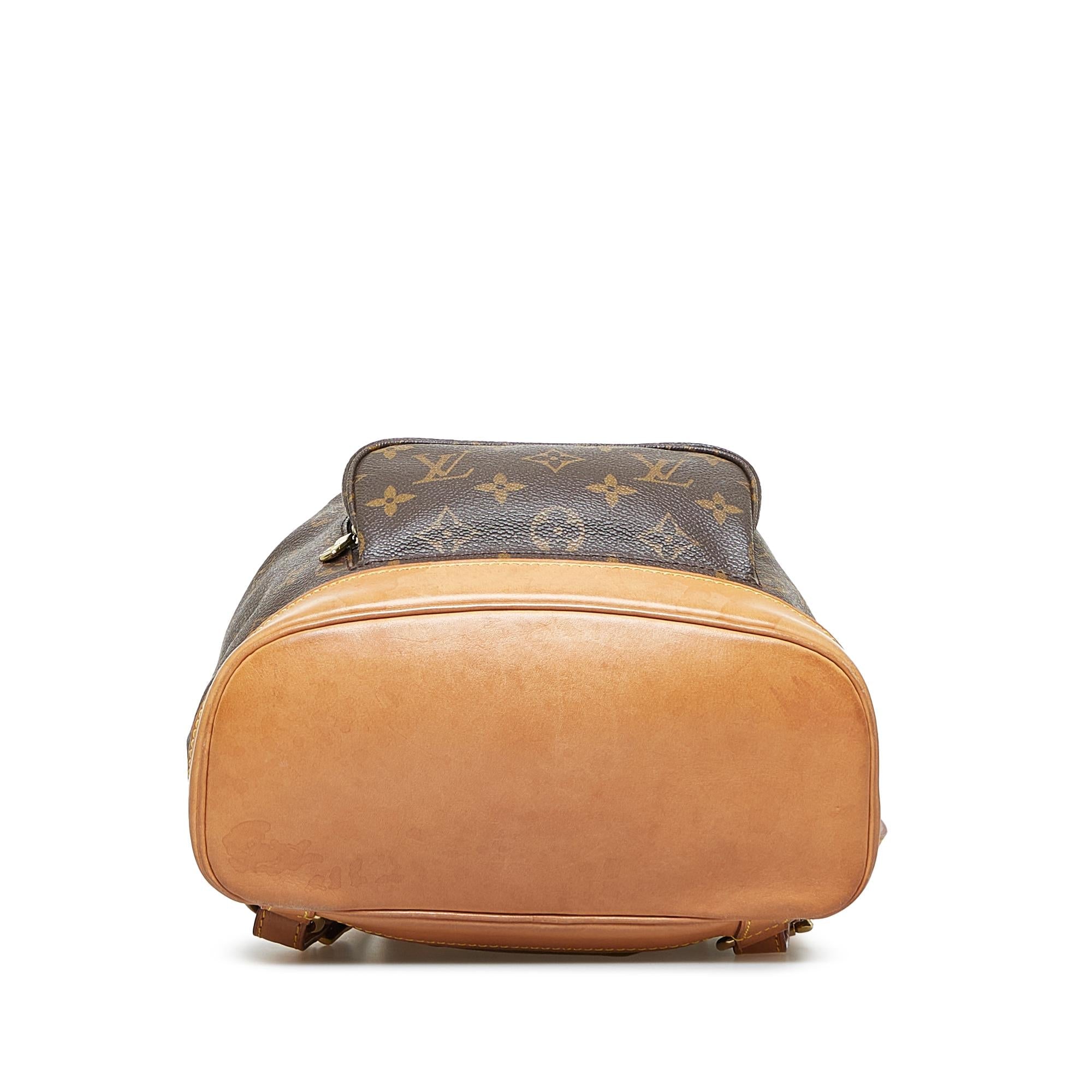 Louis Vuitton Monogram Montsouris MM (SHG-mtMtNz)
