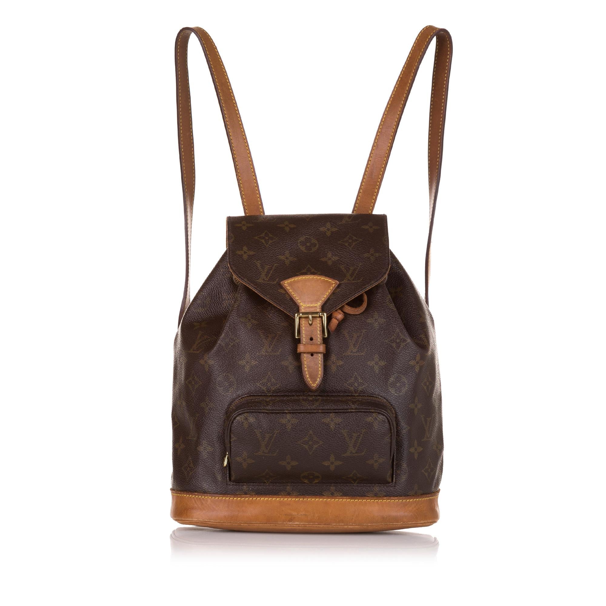 Louis Vuitton Monogram Montsouris PM (SHG-34597)