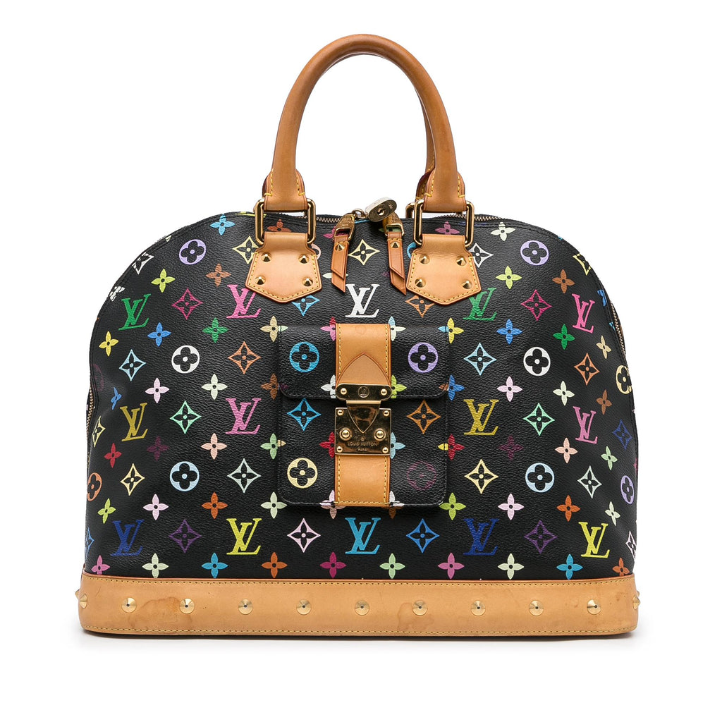 Louis Vuitton Monogram Multicolore Alma GM (SHG-RwfWcD)