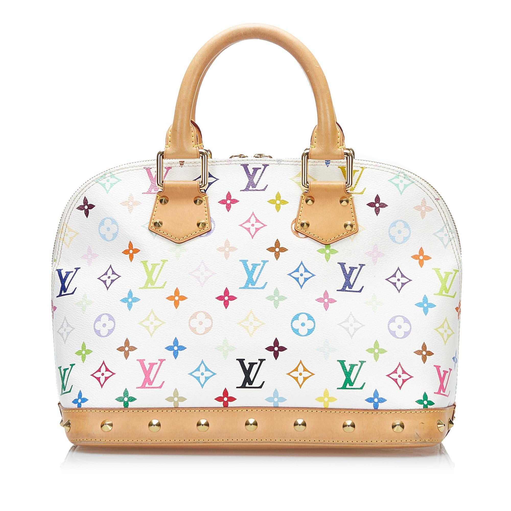 Louis Vuitton Monogram Multicolore Alma PM (SHG-36932)