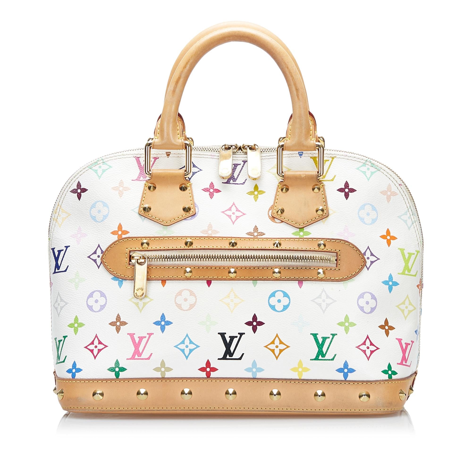 Louis Vuitton Monogram Multicolore Alma PM (SHG-36932)