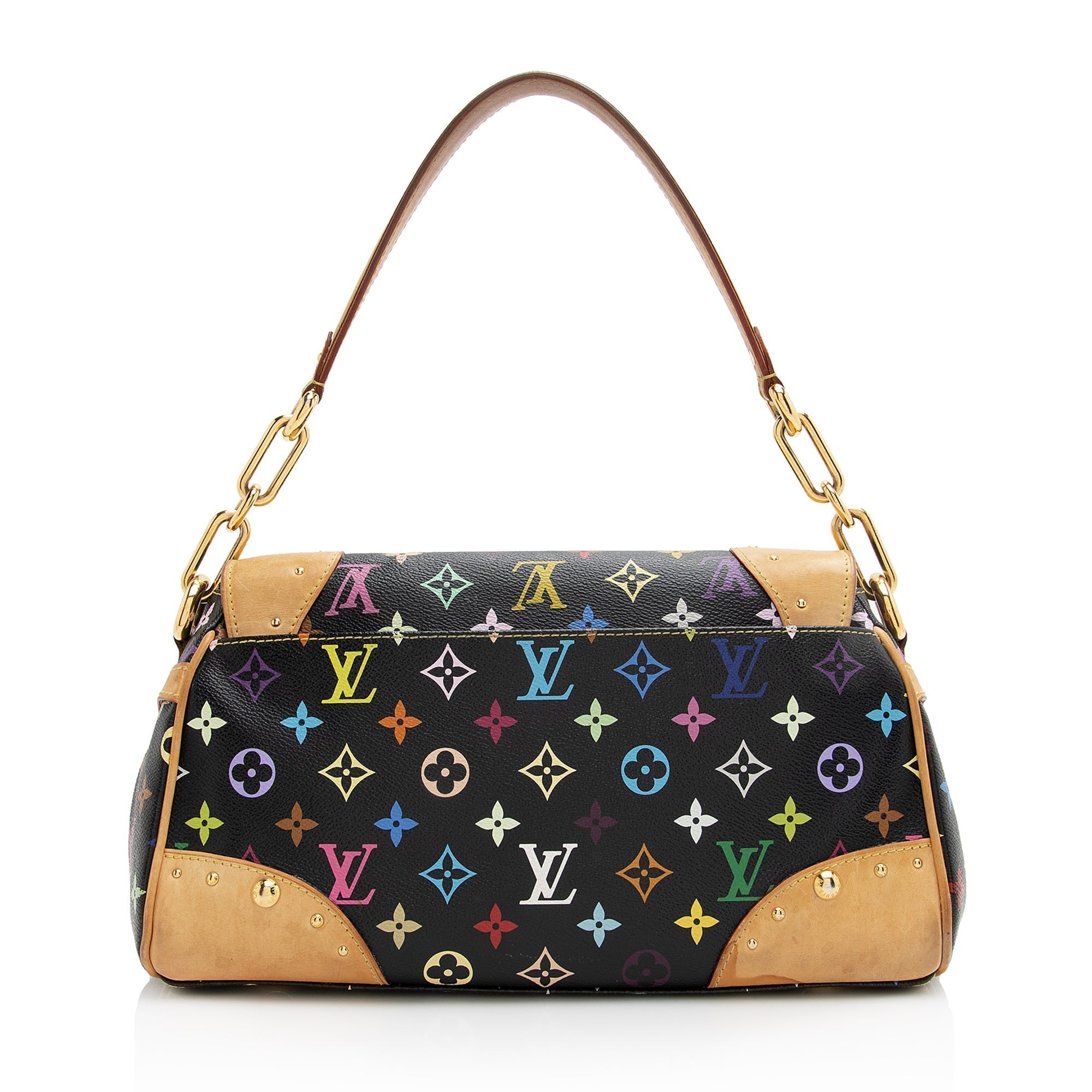 Louis Vuitton Monogram Multicolore Beverly MM Shoulder Bag (SHF-22720)